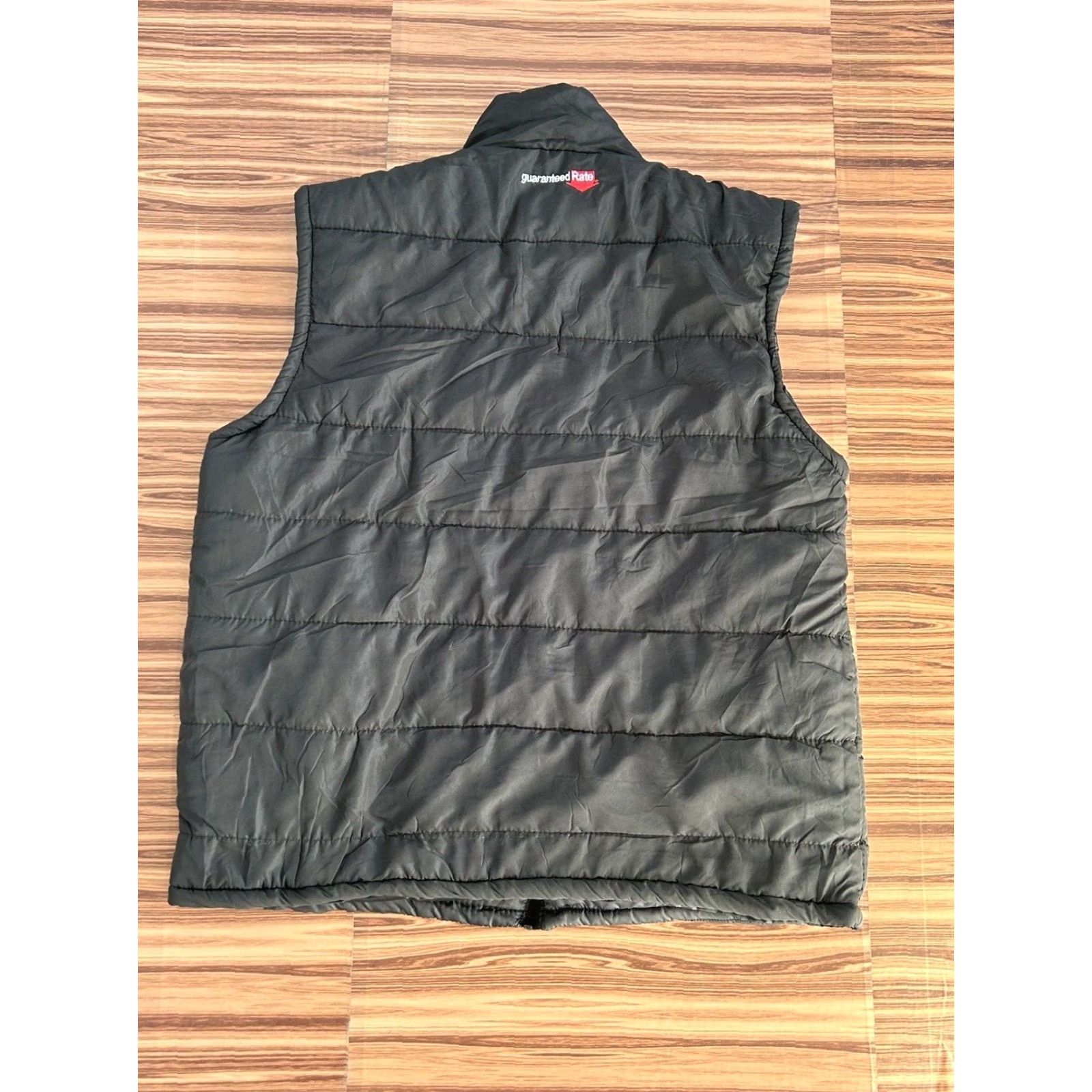 Vintage Chicago White Sox Mens Stand Up Collar Full Zip Puffy Vest XL Vest Black Short Zip Puffer Jacket Casual Formal Men Mens XL Size US XL / EU 56 / 4 - 2 Thumbnail