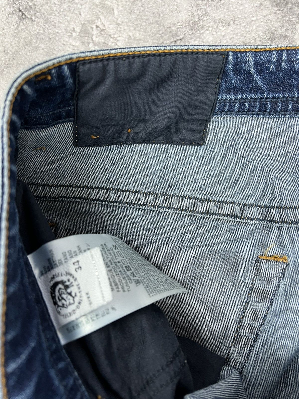 Diesel Diesel Thommer Blue Denim Pants Jeans Size US 34 / EU 50 - 6 Thumbnail