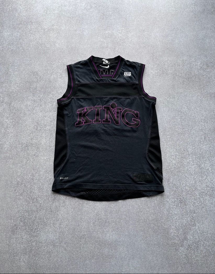 King Vintage Nike Le Bron James Kings Basketball Jersey M Size US M / EU 48-50 / 2 - 3 Thumbnail