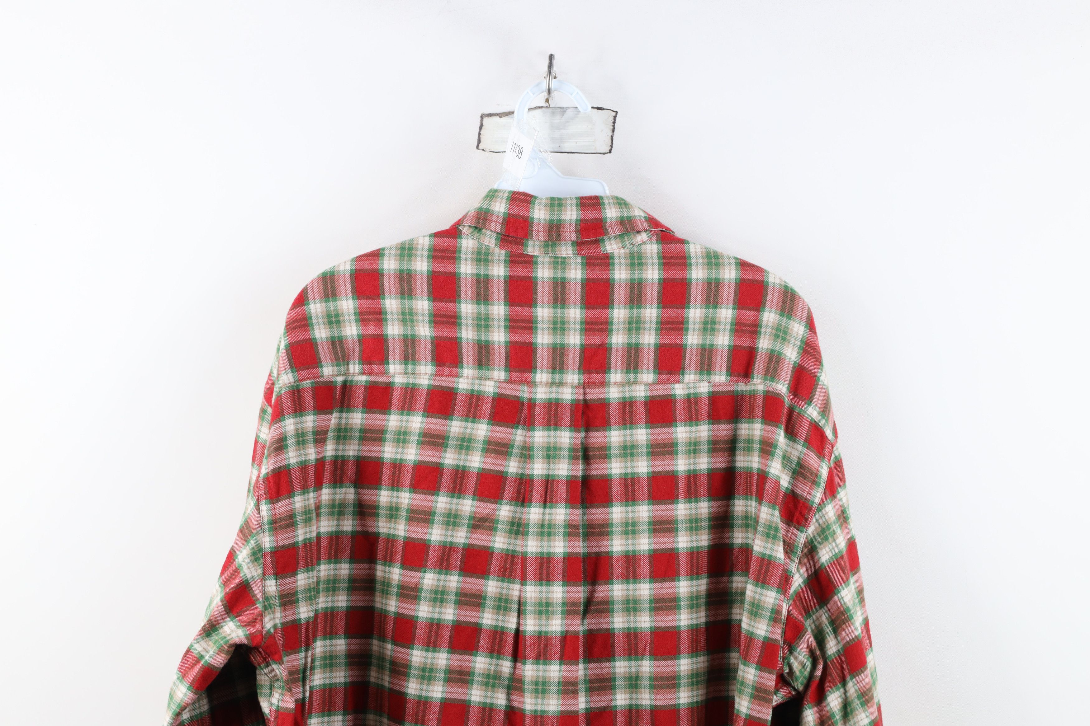 J.Crew Vintage J Crew Double Pocket Collared Button Shirt Plaid Size US L / EU 52-54 / 3 - 10 Thumbnail
