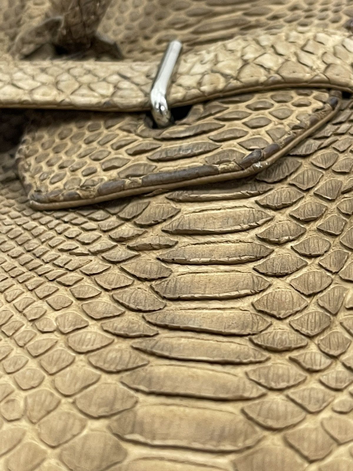 If Six Was Nine Full Leather Python Birkin Bag Unknown Like Hermes 5🟩 Size ONE SIZE - 22 Thumbnail