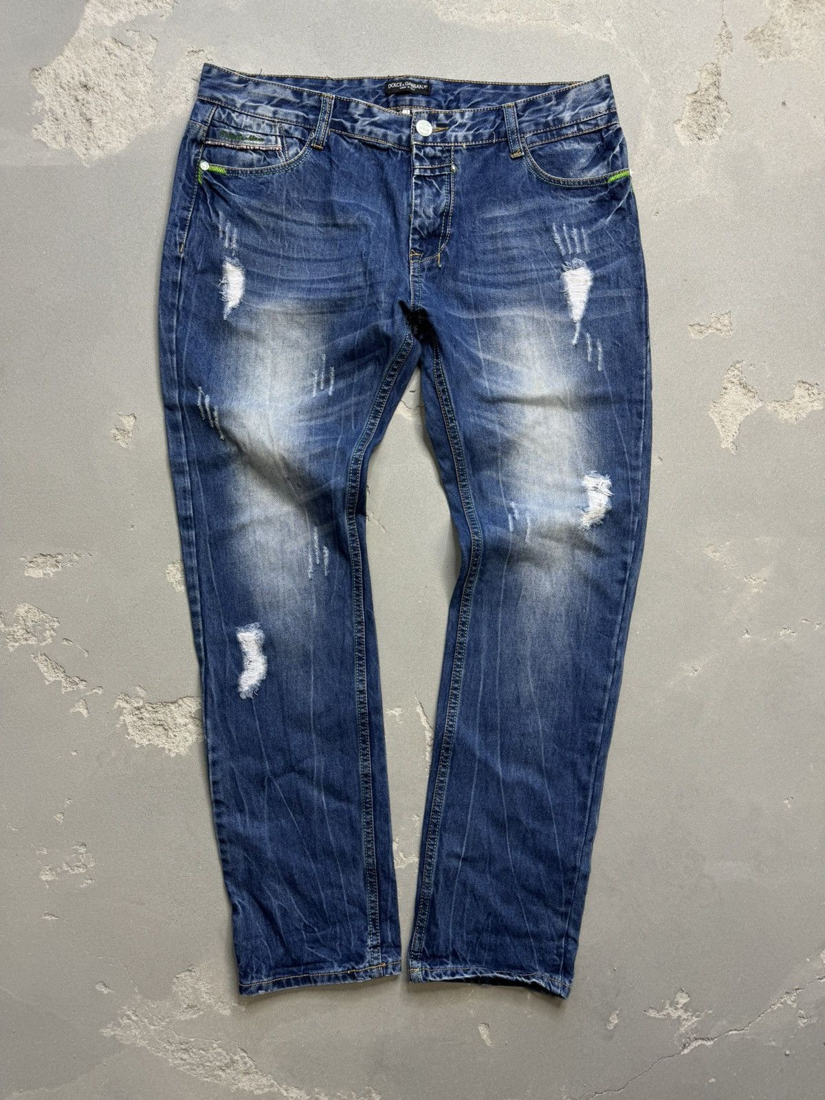 Dolce & Gabbana Vintage Dolce Gabbana jeans luxury Size US 38 / EU 54 - 1 Thumbnail