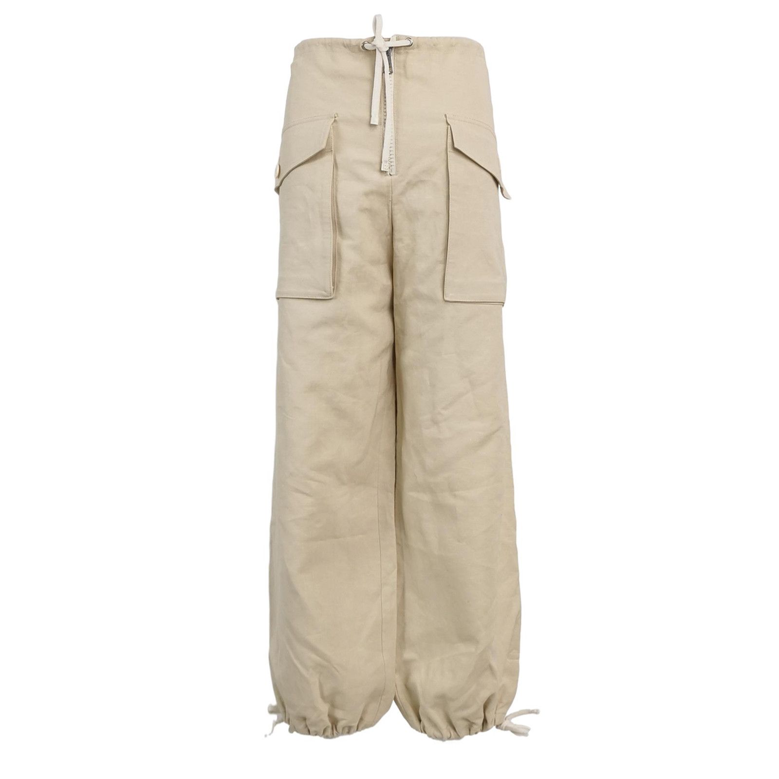 Gucci Gucci Cotton Linen Blend Pants Size 40 Size 27" / US 4 / IT 40 - 1 Thumbnail