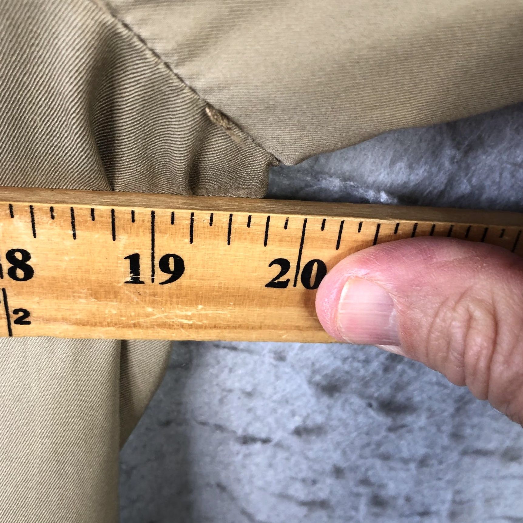 Doublet VINTAGE Trench Coat Womens 16 Tan Long Belted Double Breasted Pockets 70s Size XXL / US 16-18 / IT 52-54 - 3 Thumbnail