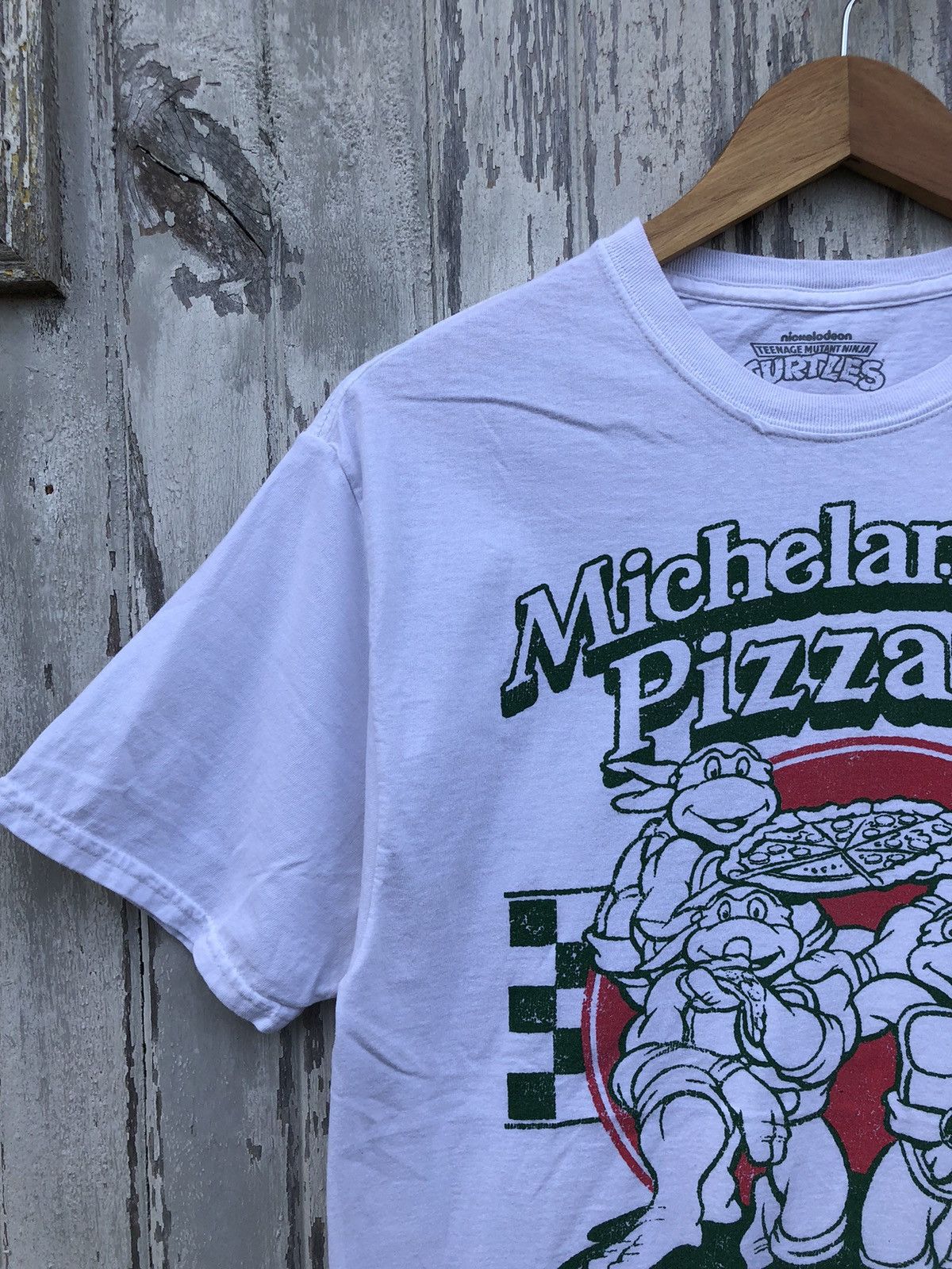 Cartoon Network Teenage Mutant Ninja Turtles Michelangelo Pizzaria Tee Size US M / EU 48-50 / 2 - 8 Thumbnail