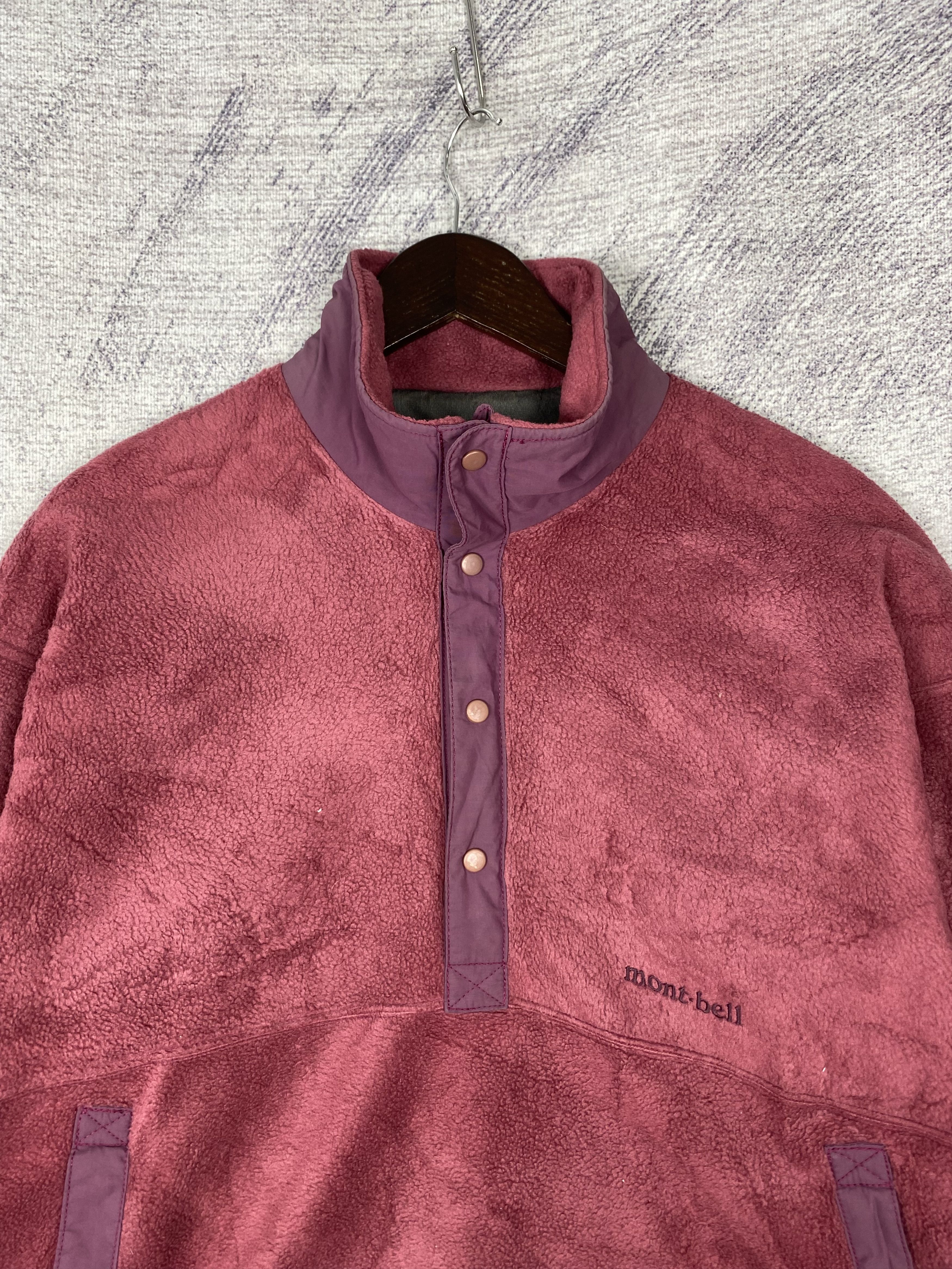 Vintage Mont-Bell x Polartec Velvet Half Button Jacket