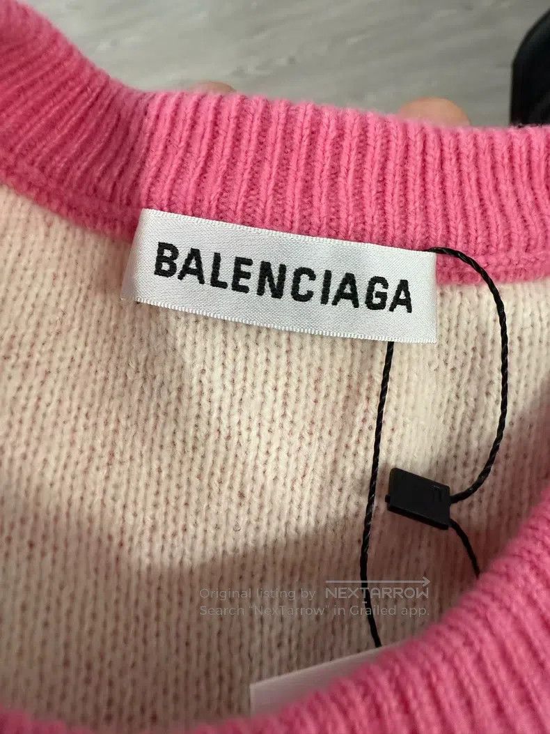 Balenciaga Balenciaga Barrage all-over print sweater Size US S / EU 44-46 / 1 - 3 Thumbnail
