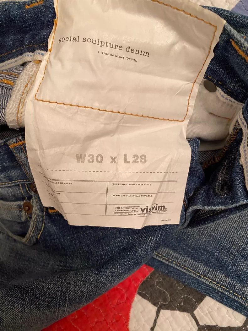 Visvim VisvimVisvim 10D12 Denim Pants W30 L28-2504 Size US 30 / EU 46 - 3 Thumbnail