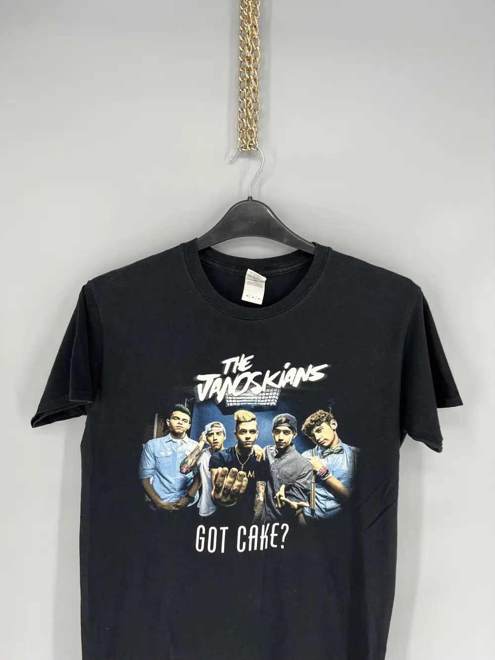Gildan × Vintage The Janoskians Concert Tee Black Got Cake? Tour 2014 Size US M / EU 48-50 / 2 - 6 Thumbnail