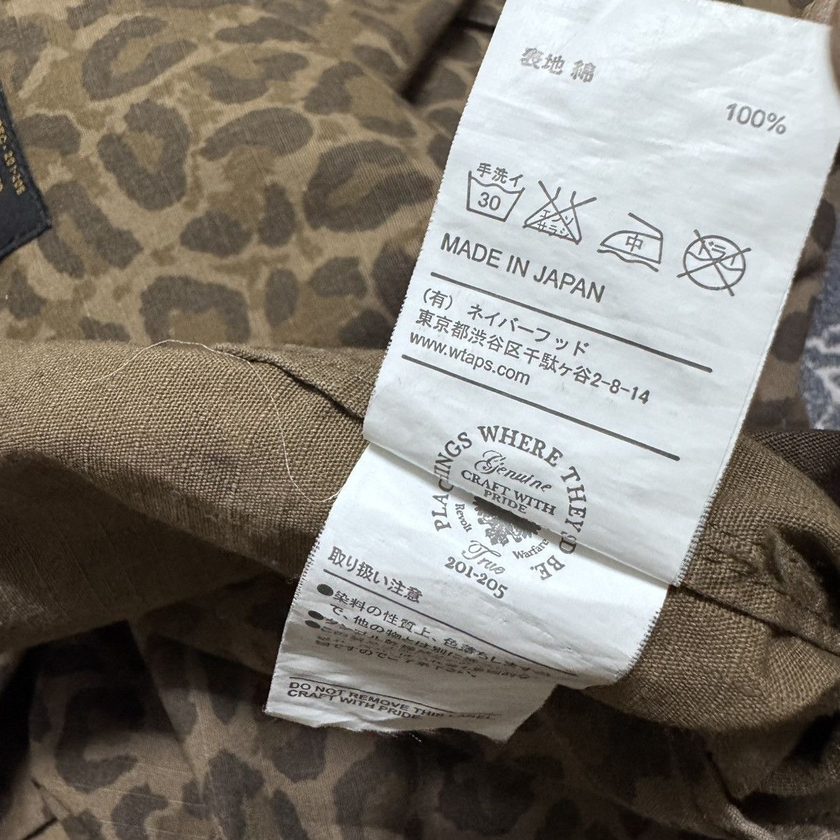 Wtaps Wtaps Leopard Ripstop Longsleeve Shirt Size US S / EU 44-46 / 1 - 14 Thumbnail