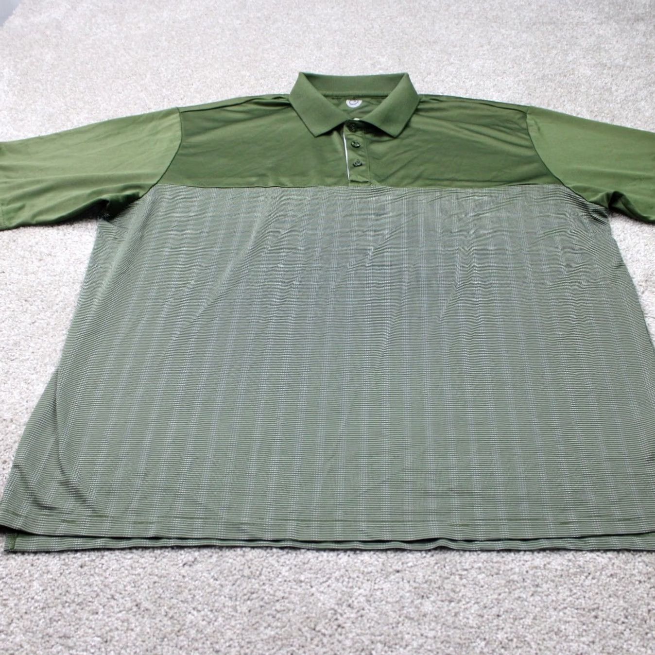 Vintage Kilburne & Finch Polo Shirt Mens 3XL XXXL Green 100% Polyester Short Sleeve Polo Shirt Mens Green 3XL XXXL Size US XXL / EU 58 / 5 - 3 Thumbnail