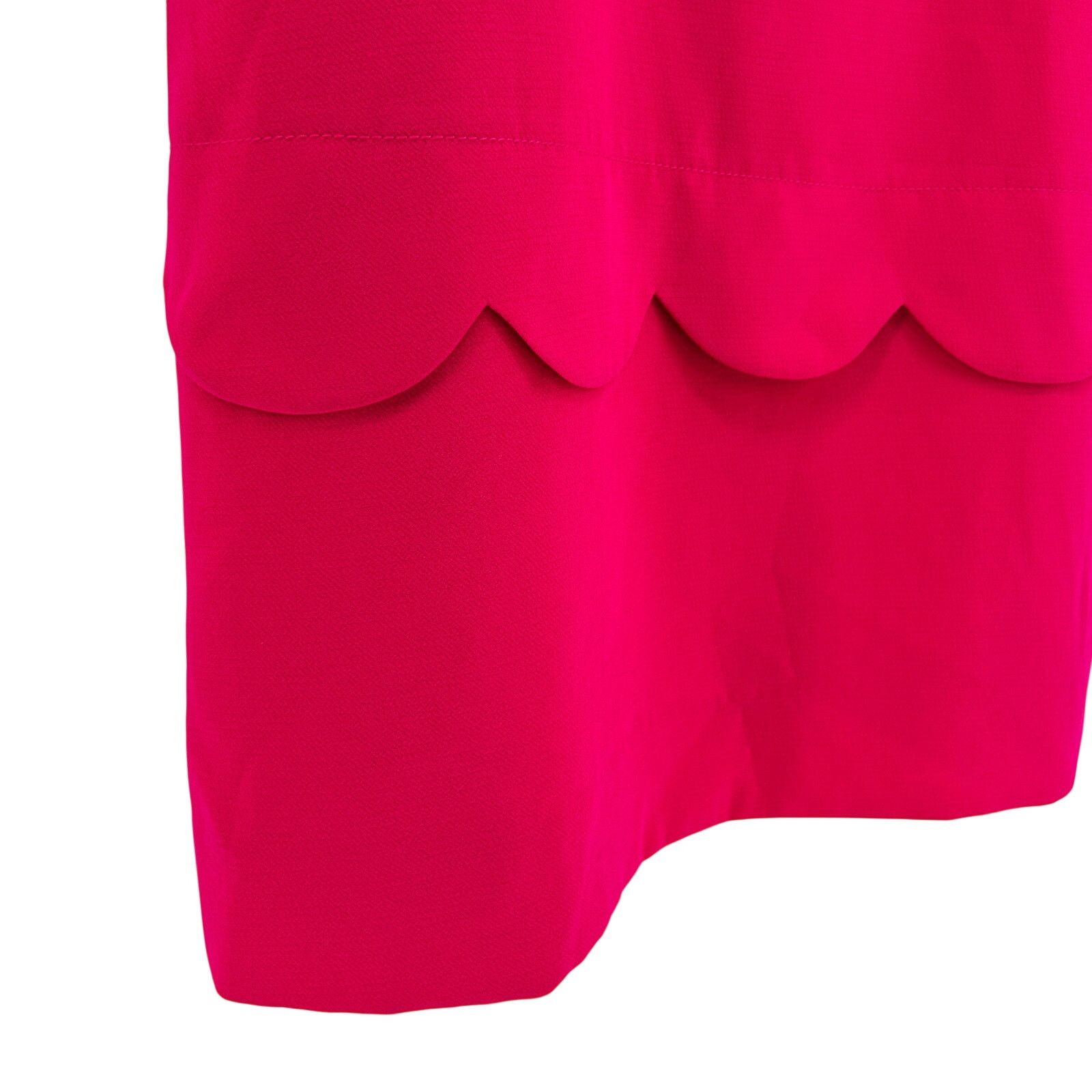 Kate Spade Kate Spade Hot Pink Scalloped Tiered Shift Dress Size XL / US 12-14 / IT 48-50 - 2 Thumbnail