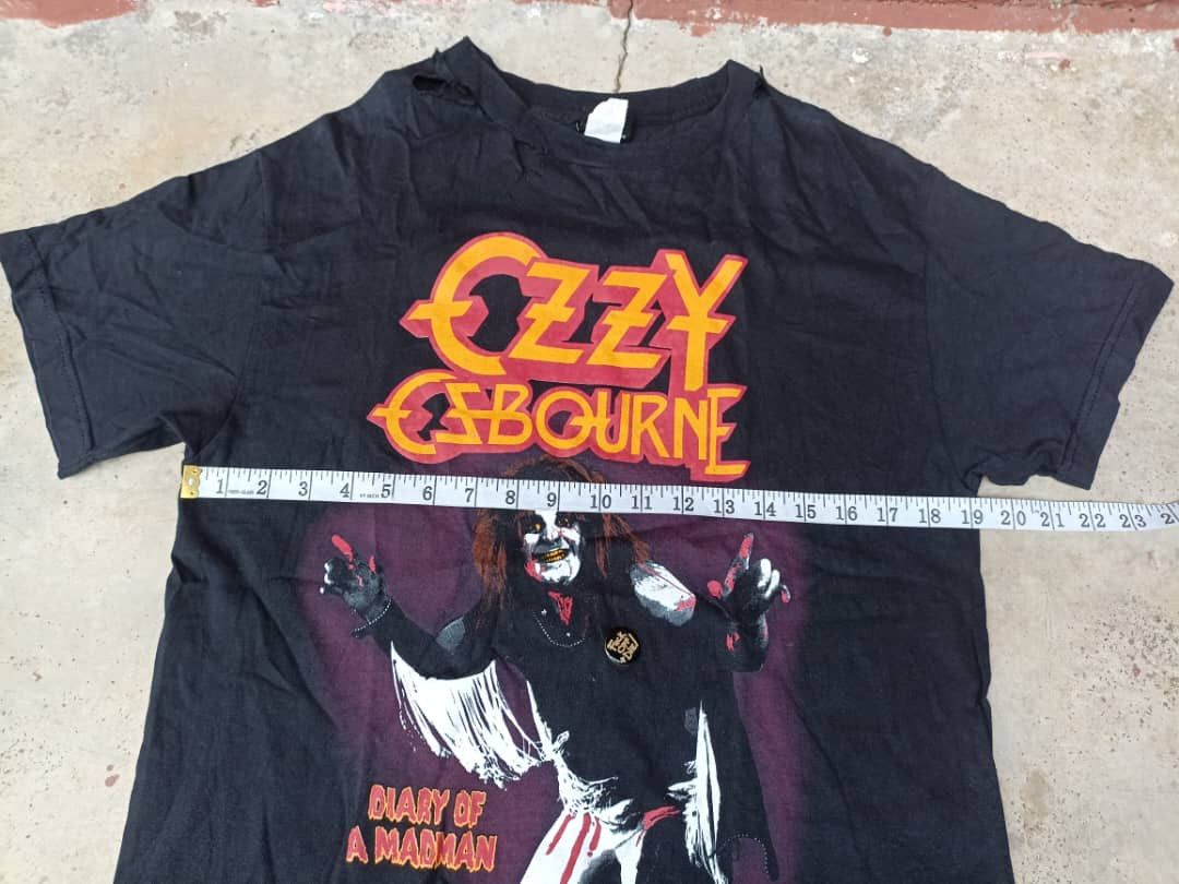 Band Tees 🔥Limited Edition🔥Ozzy Ozbourne Shirt Diary of A Madman Size US M / EU 48-50 / 2 - 11 Thumbnail