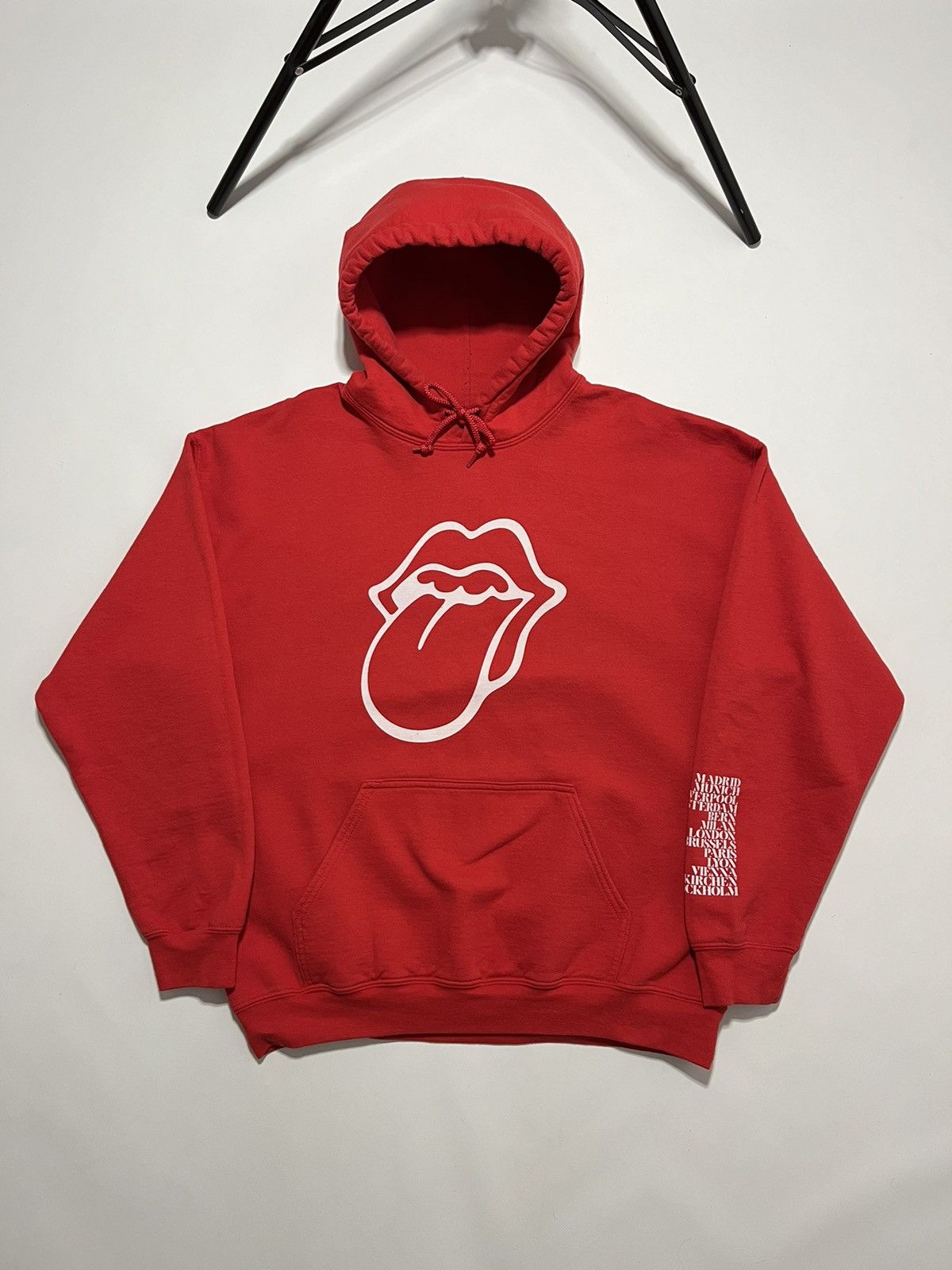 Band Tees The Rolling Stones Vintage The Rolling Stones Tour Heavyweight Boxy Hoodie Grailed
