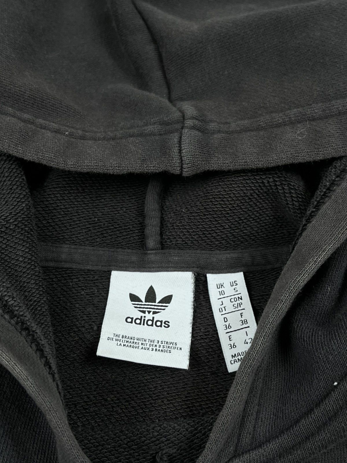 Adidas Vintage Adidas Balenciaga style cropped faded sweatshirt Size S / US 4 / IT 40 - 9 Thumbnail