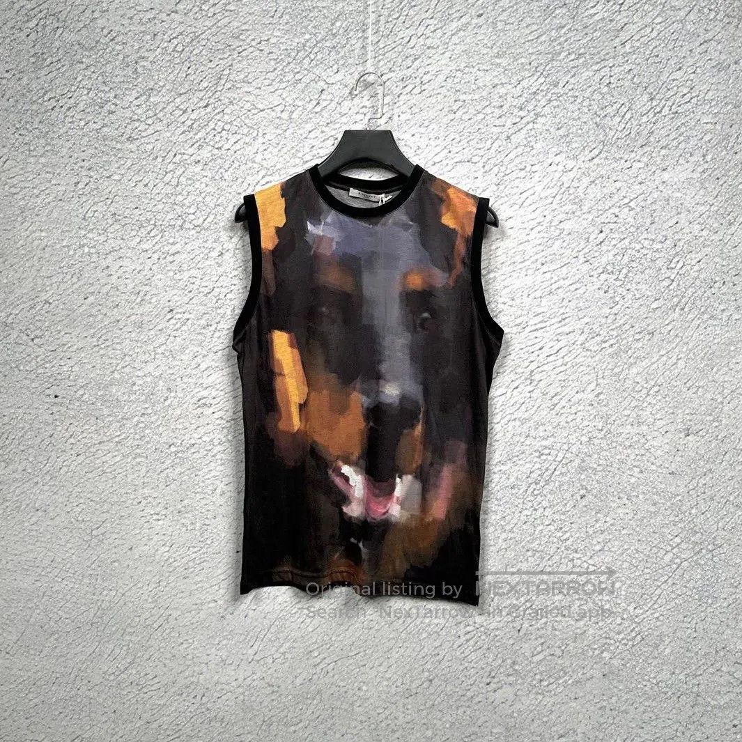 Givenchy Givenchy Rottweiler Sleeveless T-shirt for Men. Size US S / EU 44-46 / 1 - 1 Thumbnail