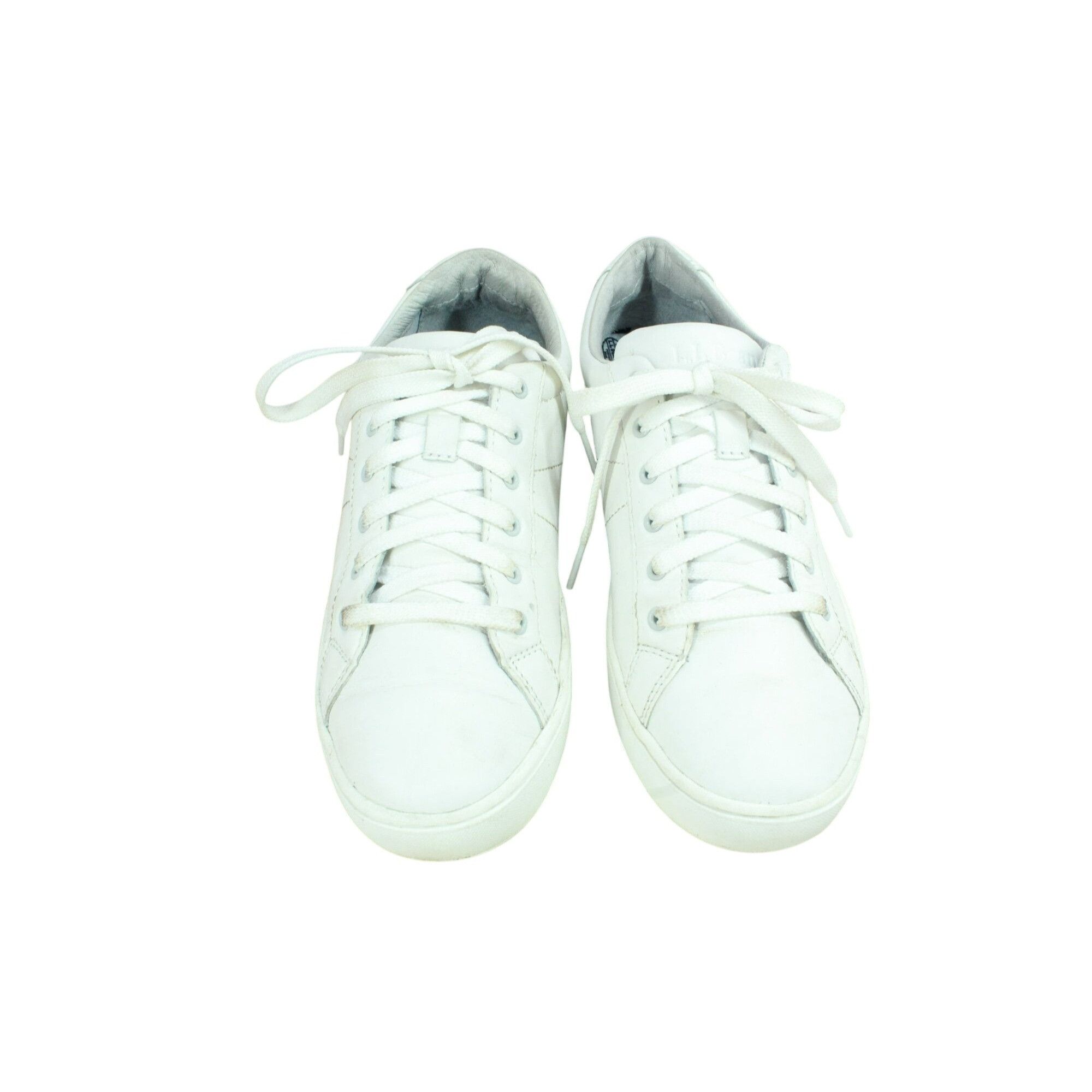 L.L. Bean LL Bean Women's White Leather Eco Bay Comfort Oxford Shoes Size US 8.5 / IT 38.5 - 5 Thumbnail