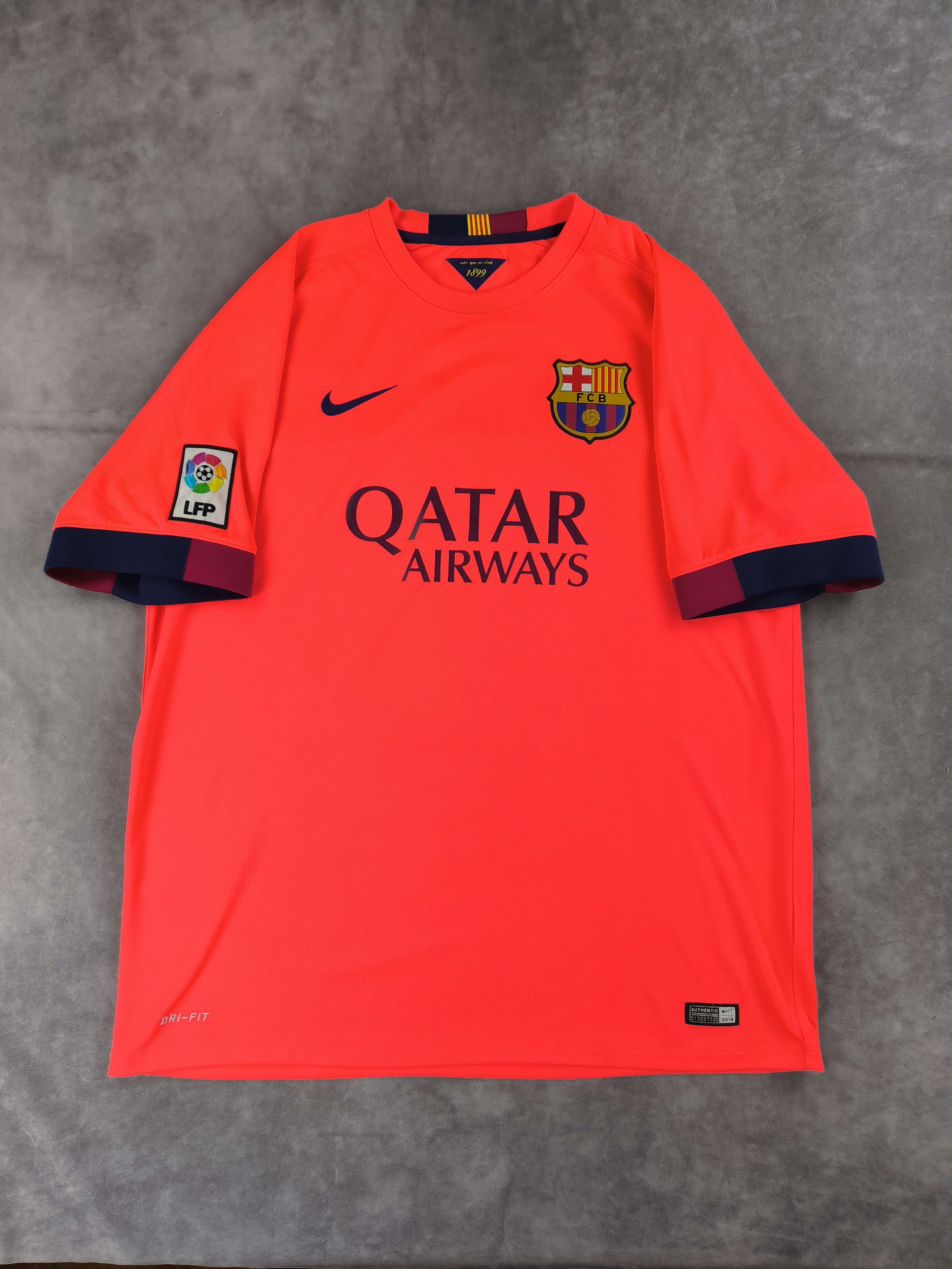 Nike FC Barcelona 2014-15 Nike away football jersey size XL Size US XL / EU 56 / 4 - 1 Thumbnail