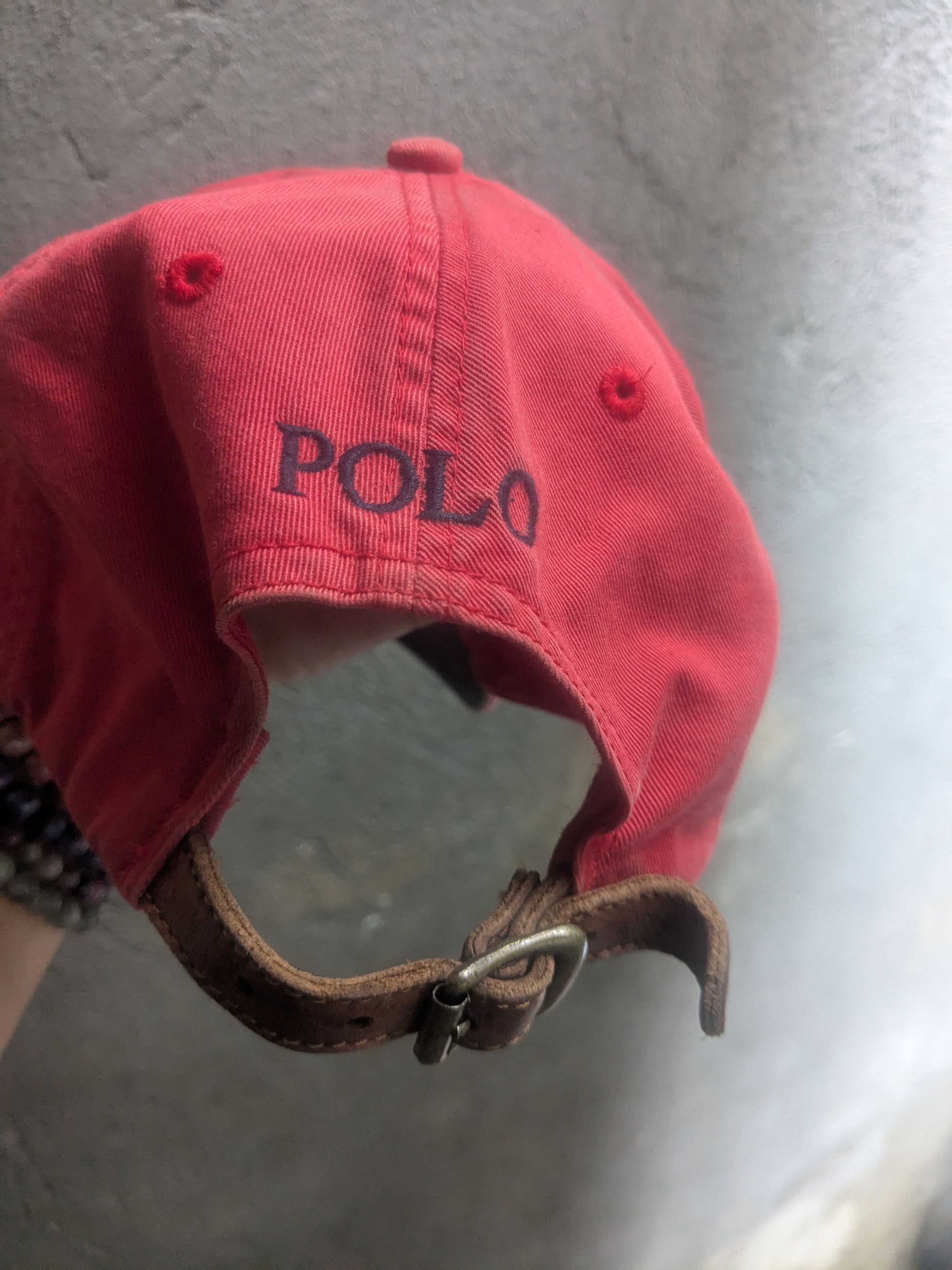 Polo Ralph Lauren polo Ralph Lauren vintage 90's cap authentic red classic Size ONE SIZE - 4 Thumbnail