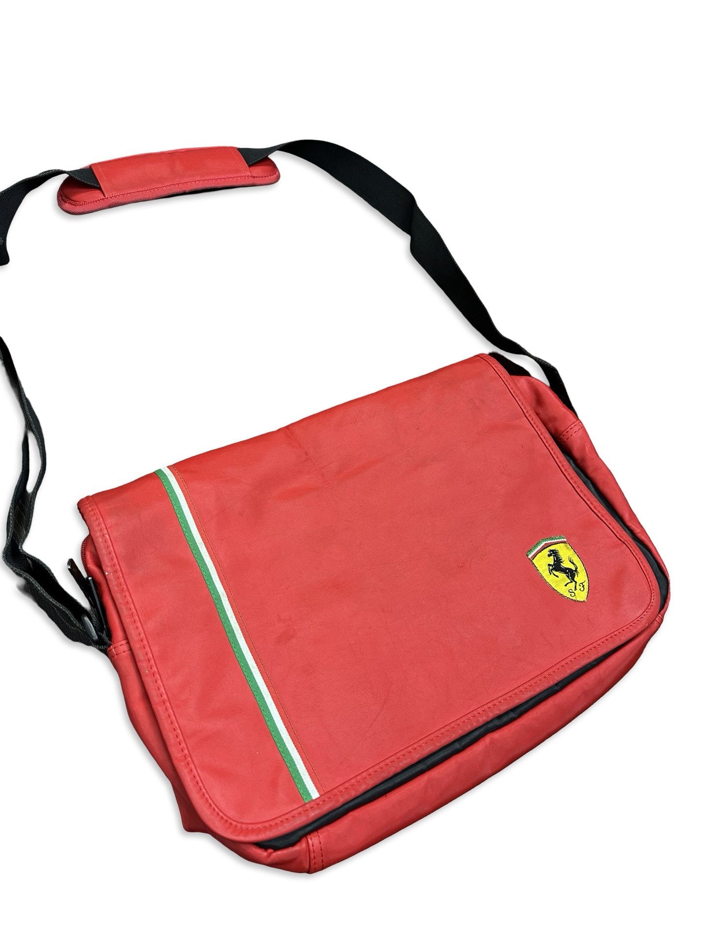 Ferrari Ferrari authentic vintage racing messenger crossbody bag Size ONE SIZE - 2 Thumbnail