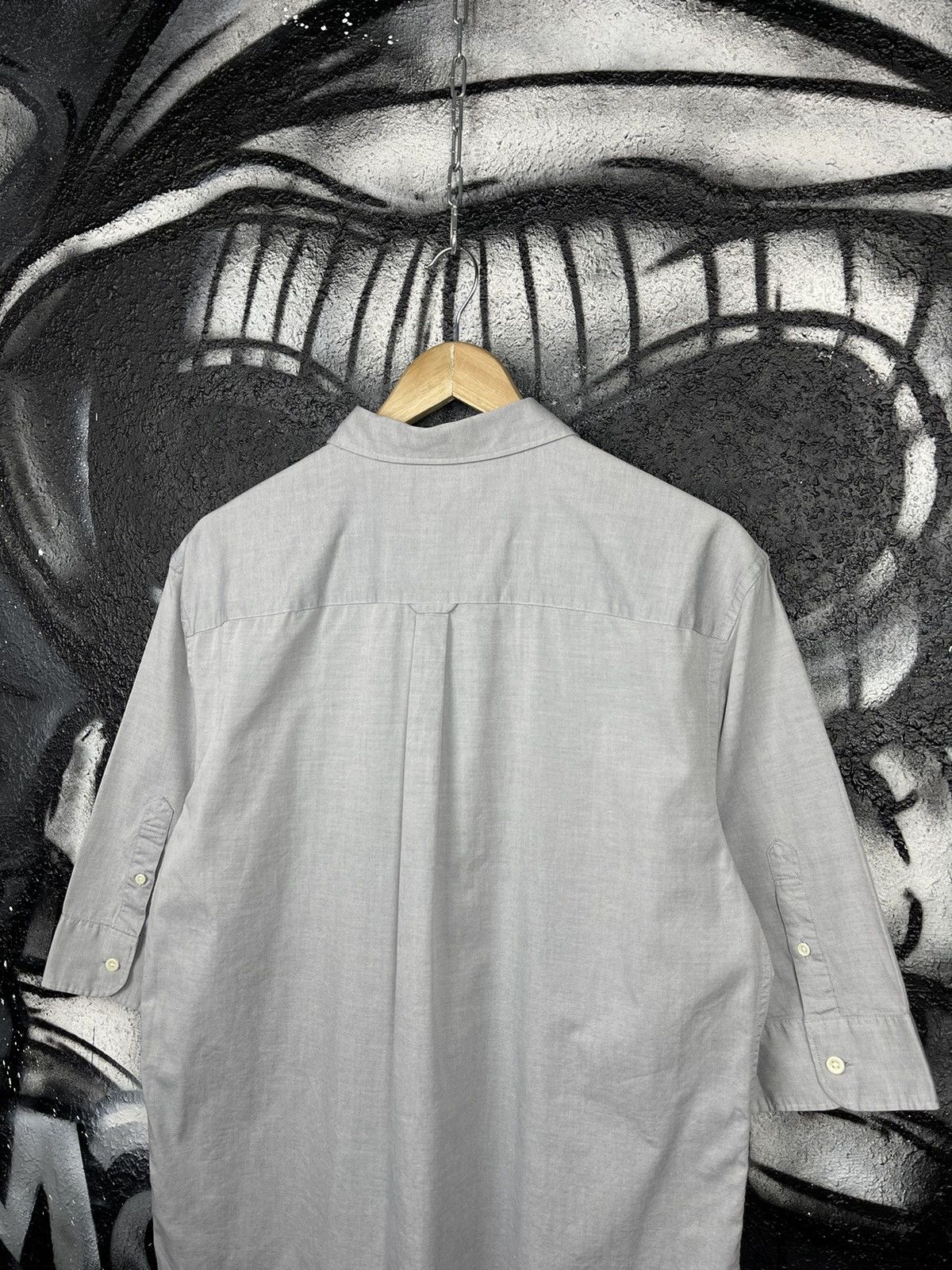 Allsaints Allsaints Grey Cotton Redondo HS Shirt Men’s Size XL Size US XL / EU 56 / 4 - 9 Thumbnail