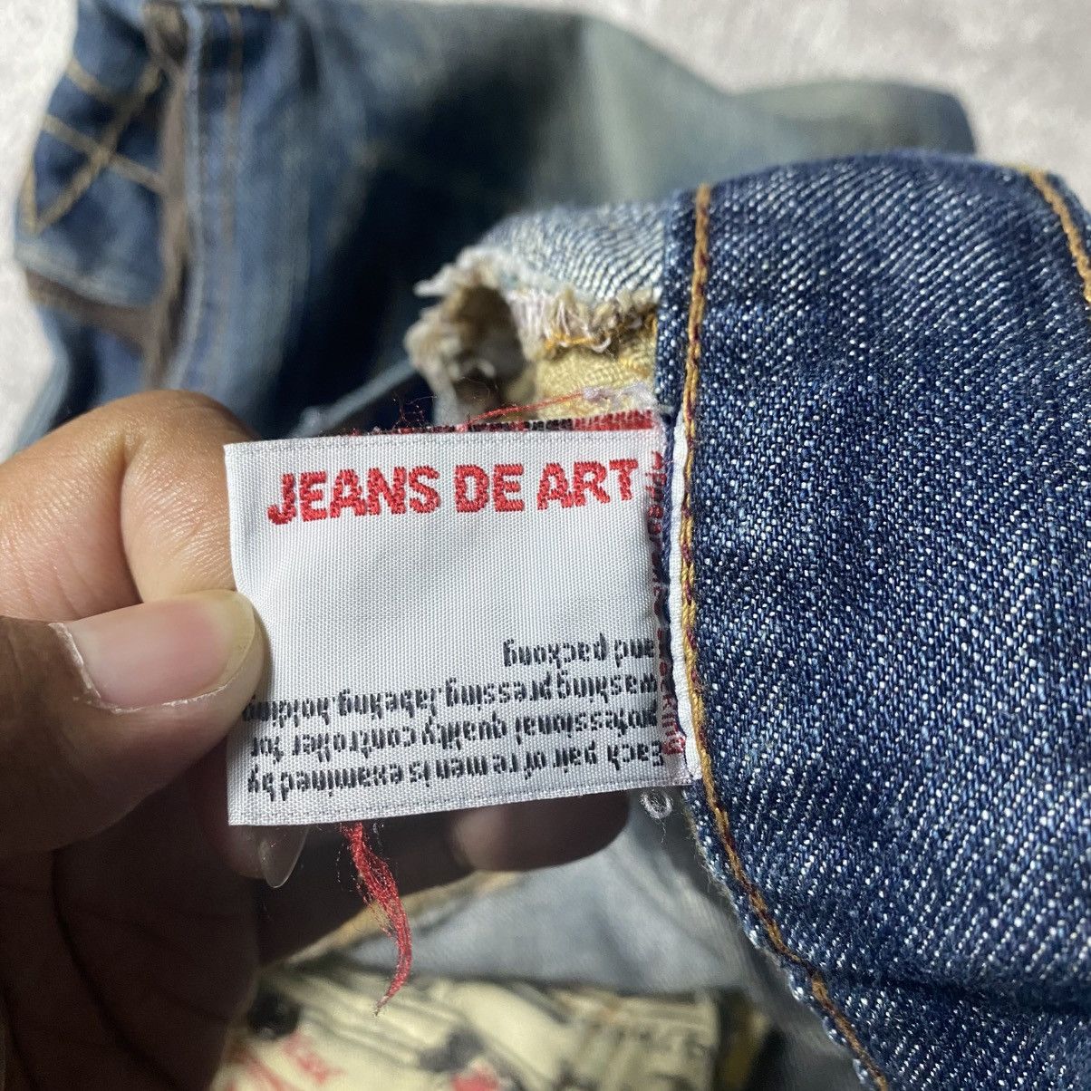 Japanese Brand Vintage Jeans De Art Japan Rusty rare Design Size US 33 - 6 Thumbnail