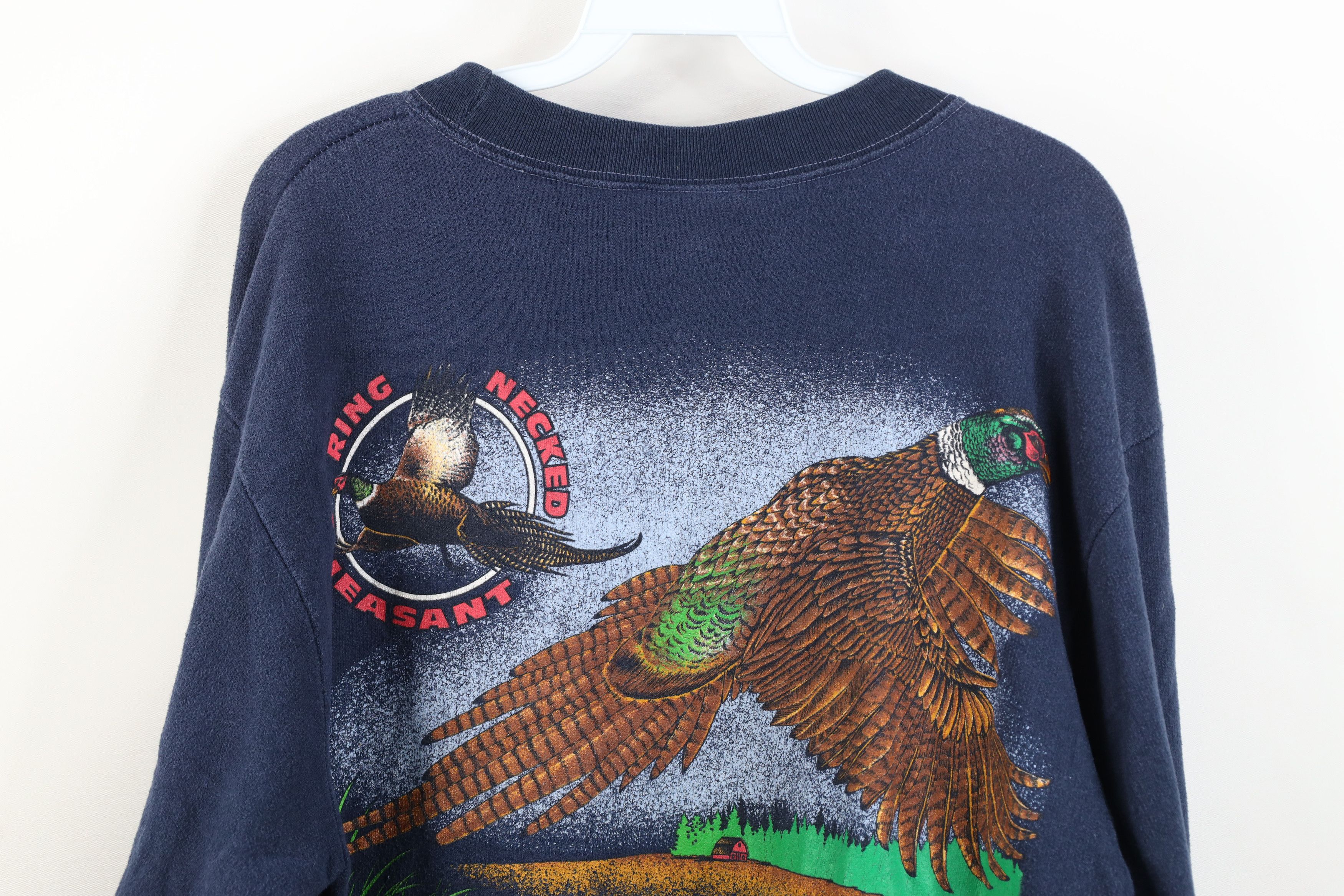 Vintage Vintage 90s National Wildlife Federation Pheasant Sweatshirt Size US L / EU 52-54 / 3 - 14 Thumbnail