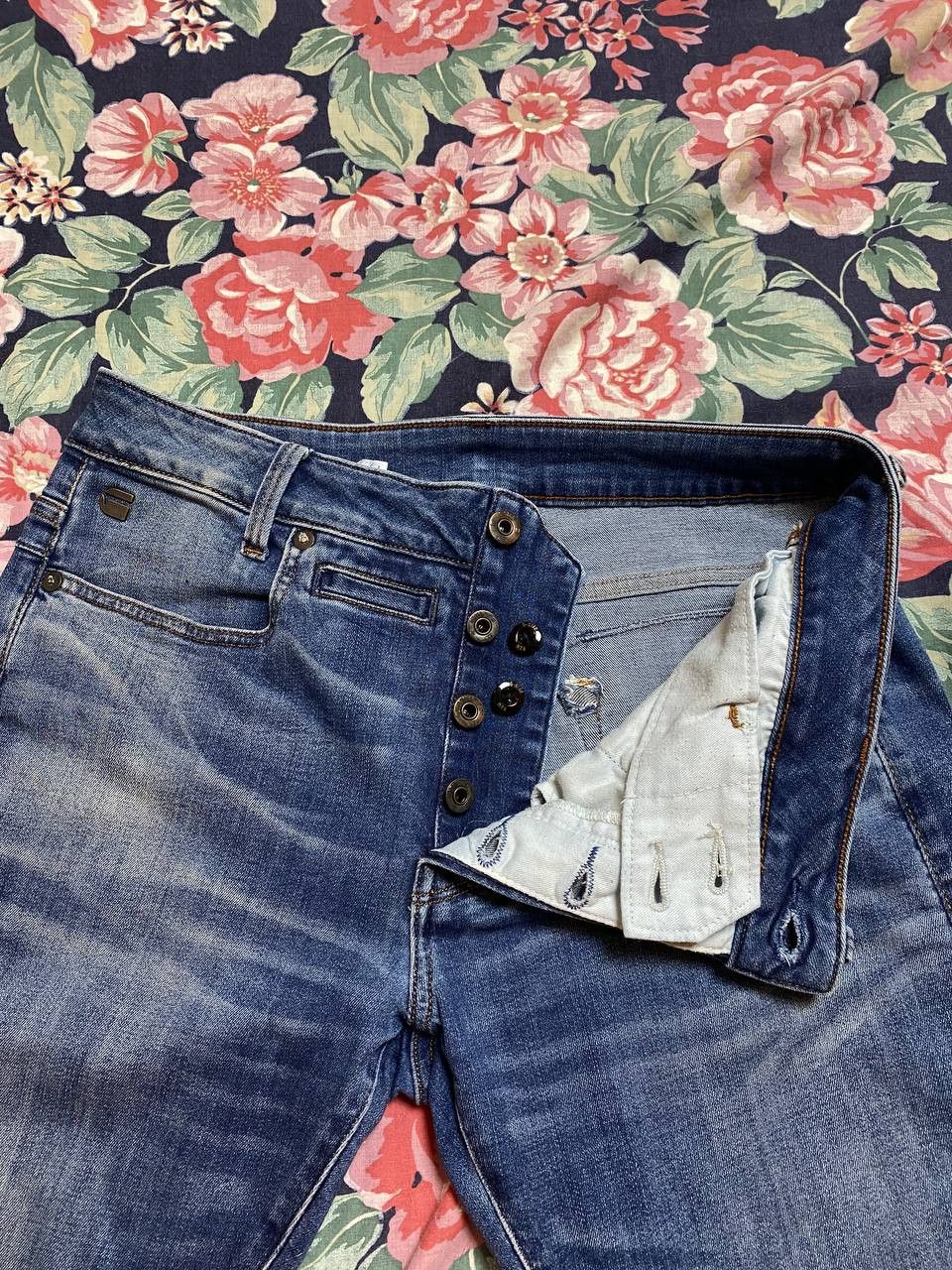 G-Star G-Star D-Stag 5-Pocket Slim Denim Jeans Size US 31 - 14 Thumbnail