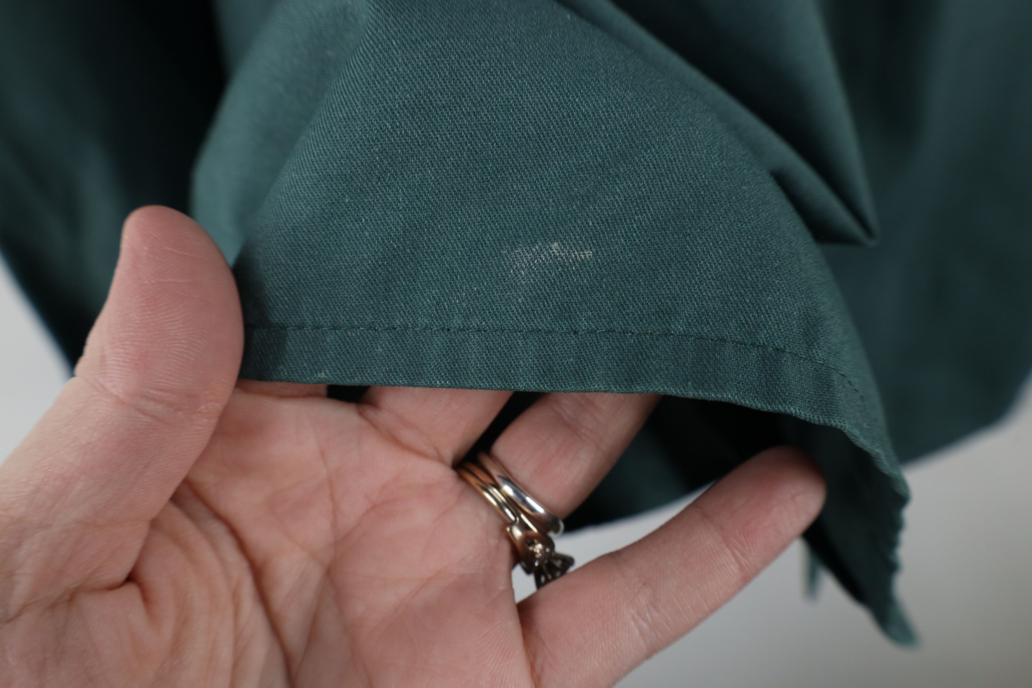Dickies × Vintage Vintage 90s Dickies Workwear Button Shirt Green USA Size US M / EU 48-50 / 2 - 10 Thumbnail