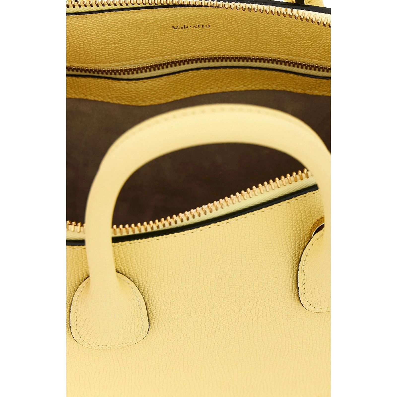 Valextra VALEXTRA Mini Yellow Top Handle Bag New/Authentic Size ONE SIZE - 4 Thumbnail