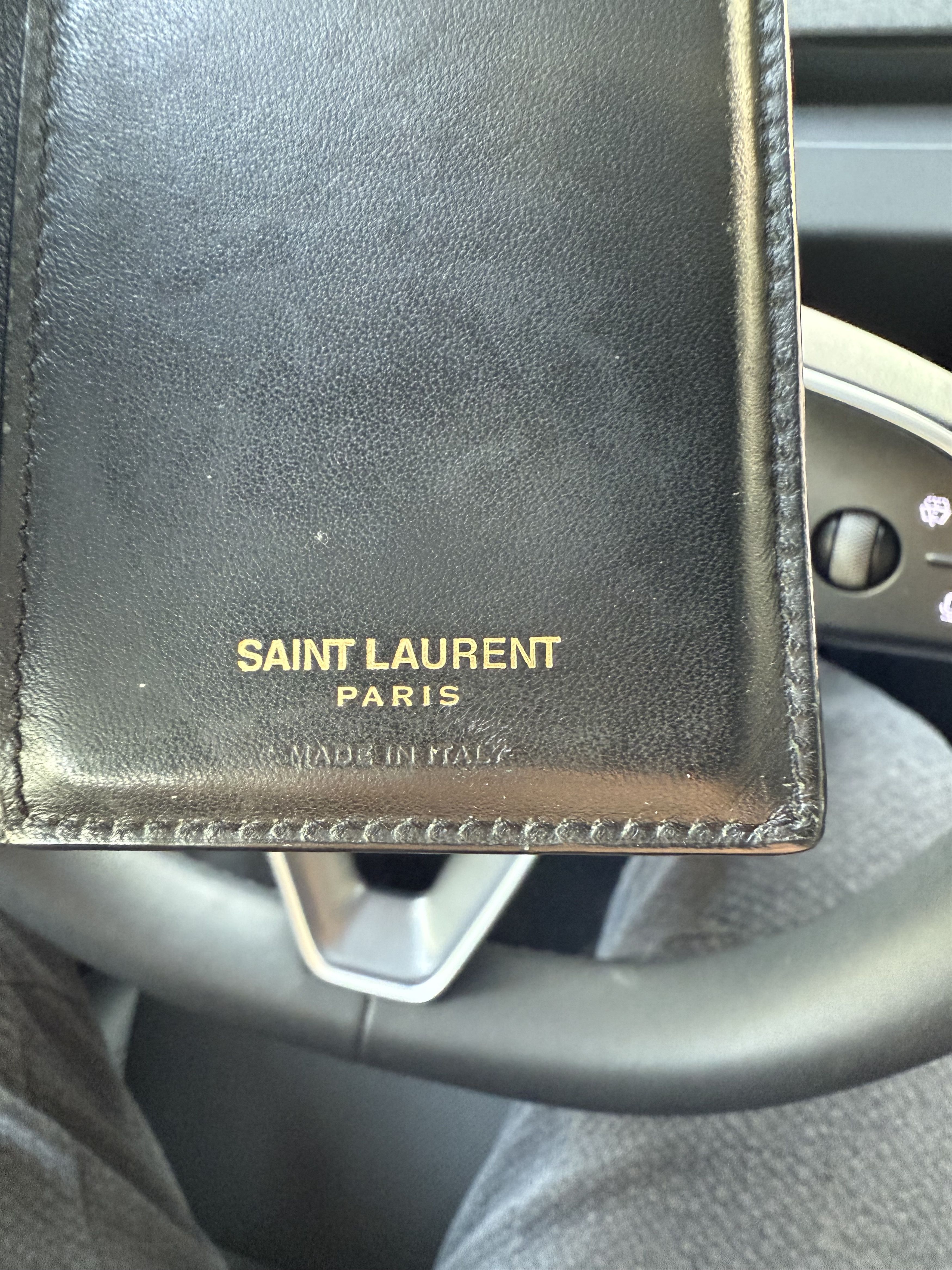 Saint Laurent Paris Crocodile Leather Wallet Size ONE SIZE - 9 Thumbnail