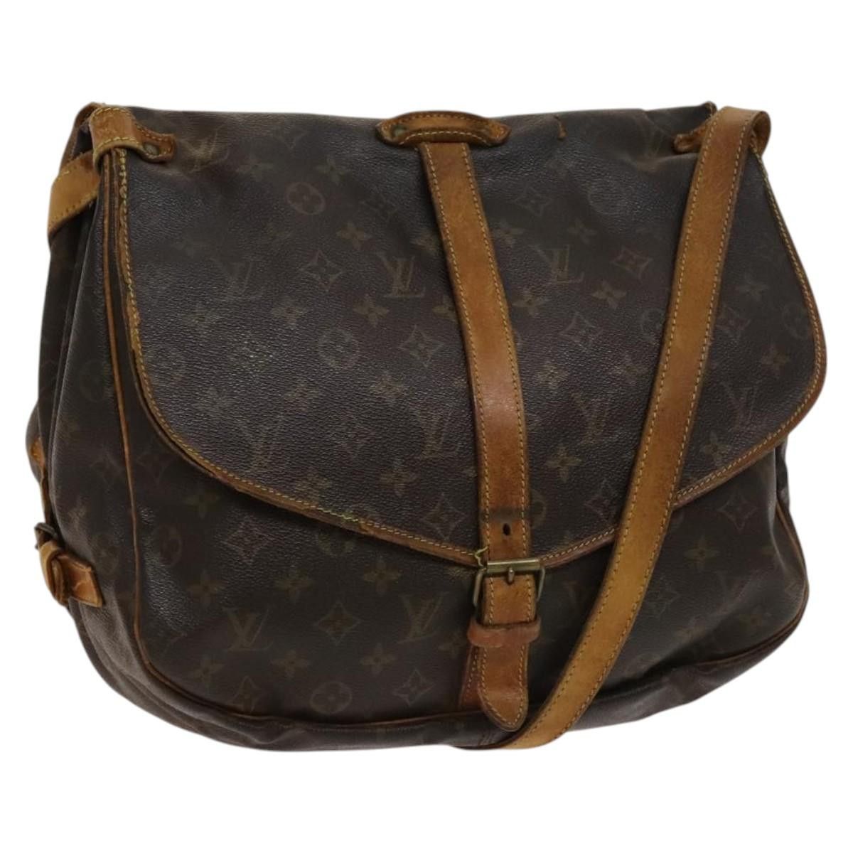 Louis Vuitton LOUIS VUITTON Monogram Saumur 35 Shoulder Bag M42254 Size ONE SIZE - 1 Thumbnail
