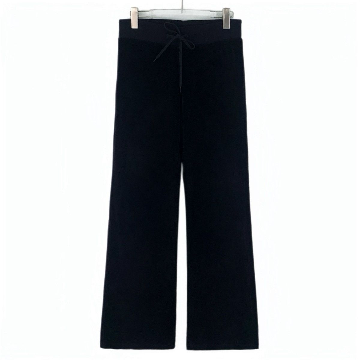 Balenciaga Balenciaga 23FW Black Cotton Drawstring Casual Pants K26WX Size 27" / US 4 / IT 40 - 1 Thumbnail