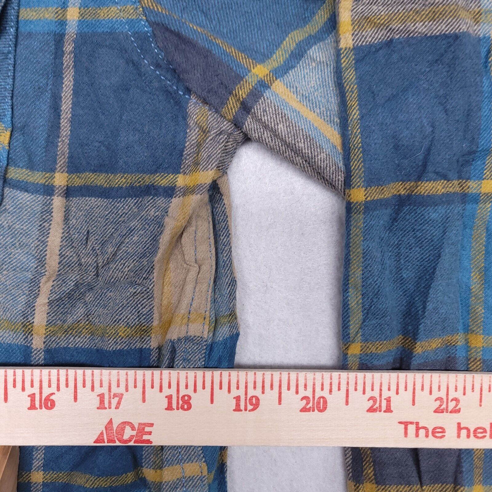 Route 66 Route 66 Gingham Flannel Shirt Mens Size Medium M Blue Size US M / EU 48-50 / 2 - 8 Thumbnail