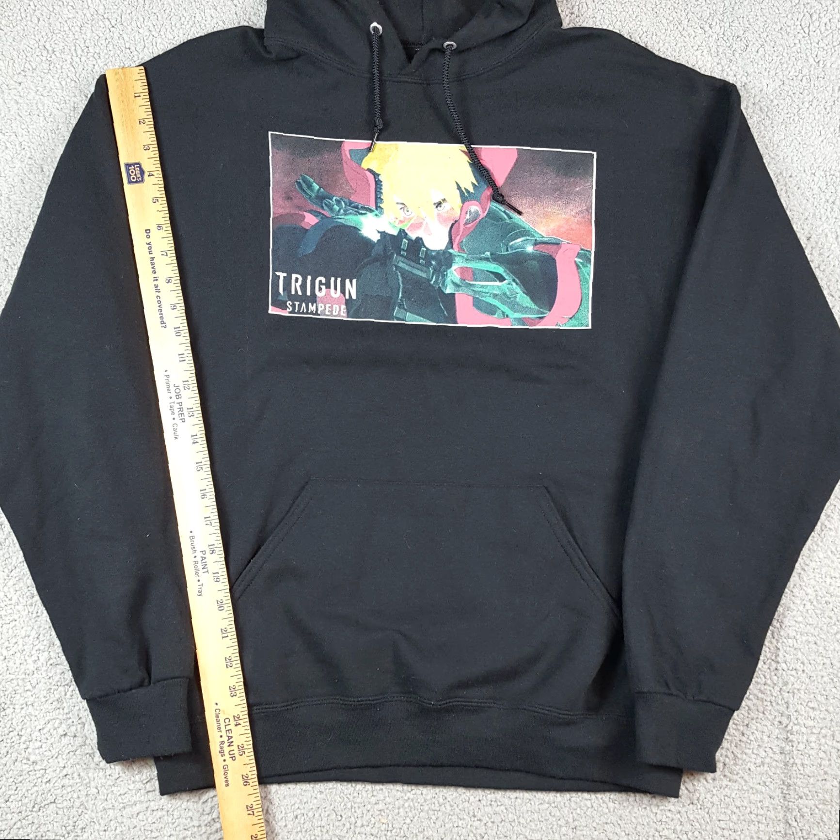 Vintage VINTAGE Trigun Sweatshirt L Black 90s Anime Vash The Stampede Pullover Crewneck Mens College University USA Graphic Print Pullover Sweatshirt Size L Size US L / EU 52-54 / 3 - 7 Thumbnail