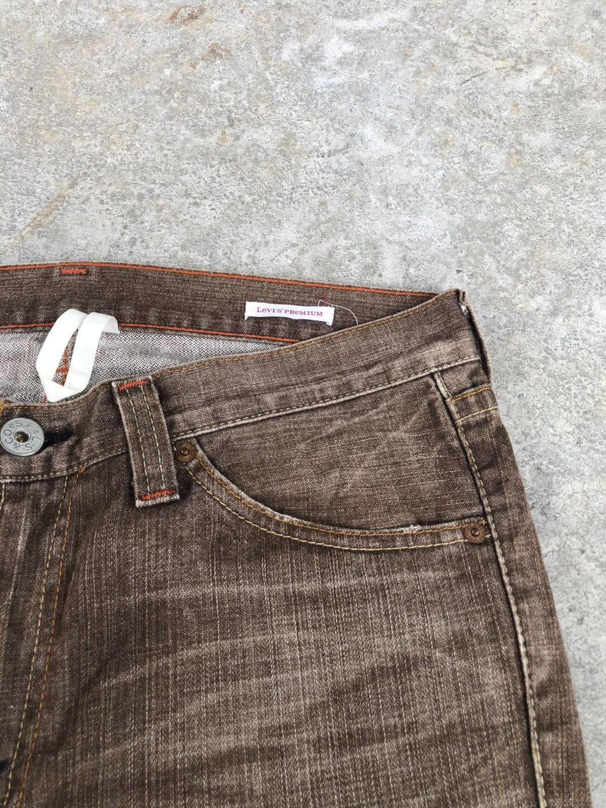 If Six Was Nine Levis 517 Flared Jeans Distressed Jeans Size US 34 / EU 50 - 14 Thumbnail