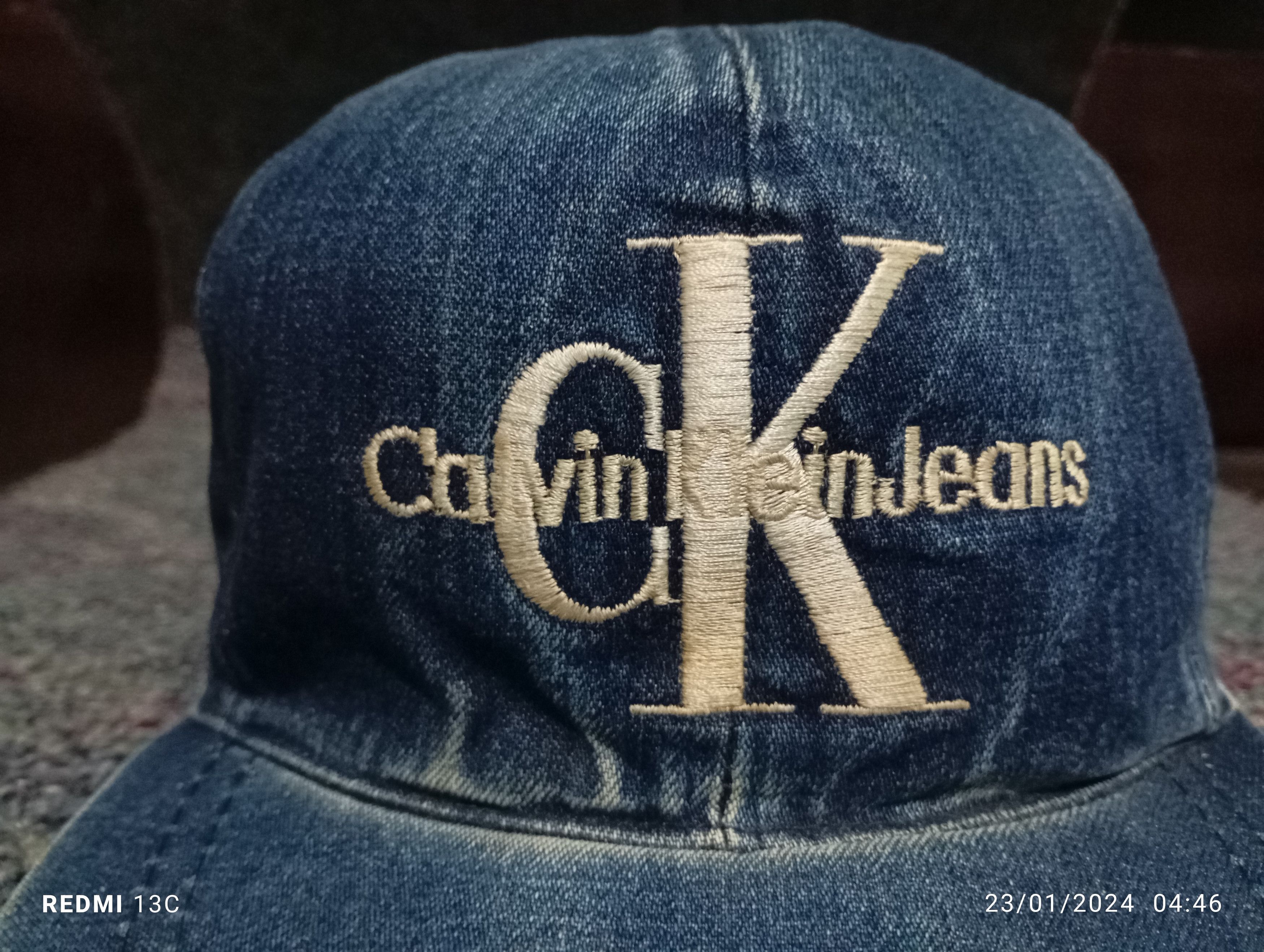 Vintage Calvin Klein Embroidered Hat Cap