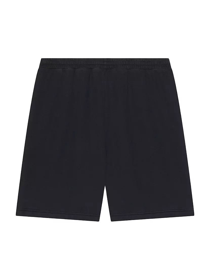 o1mt1gz0824 Cities Paris Sweat Shorts in Black