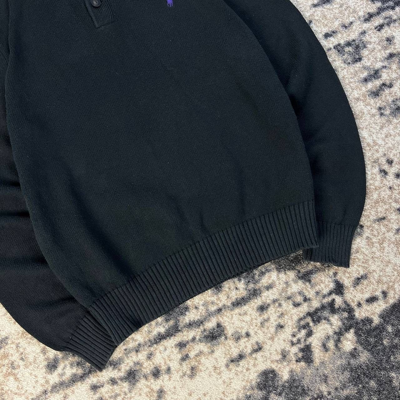 Polo Ralph Lauren Polo Ralph Lauren Luxury Quarter Button Up Sweater Size US L / EU 52-54 / 3 - 3 Thumbnail