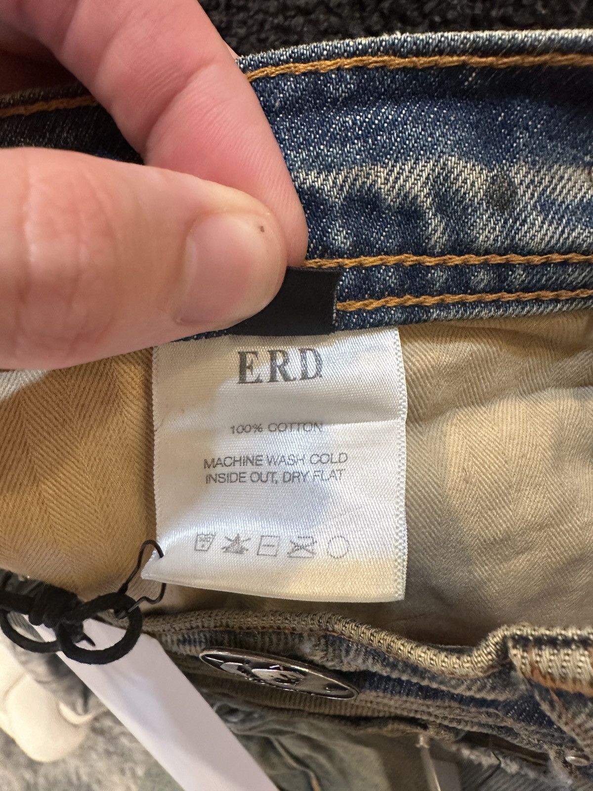 Enfants Riches Deprimes ENFANTS ERD Mud Wash Denim Size US 31 - 7 Thumbnail