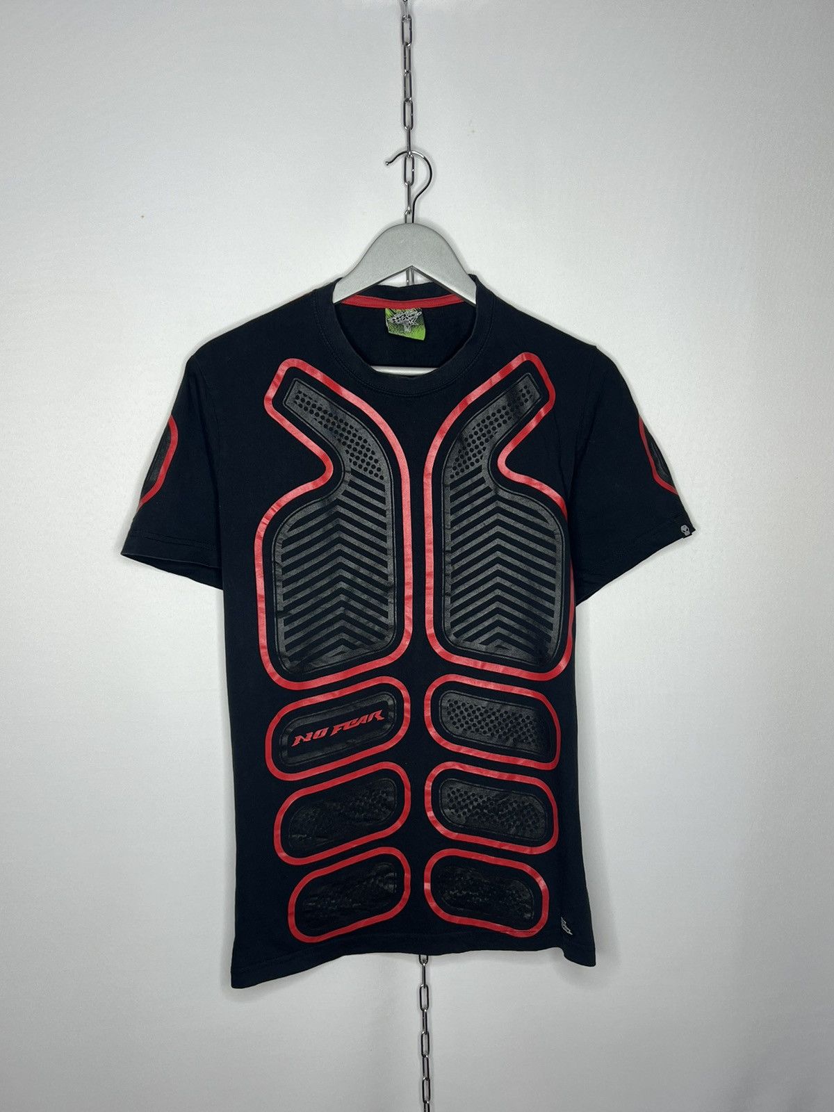 No Fear No Fear Racing Scull T-Shirt Tee Short Sleeve Moto F1 Team Size US M / EU 48-50 / 2 - 1 Thumbnail