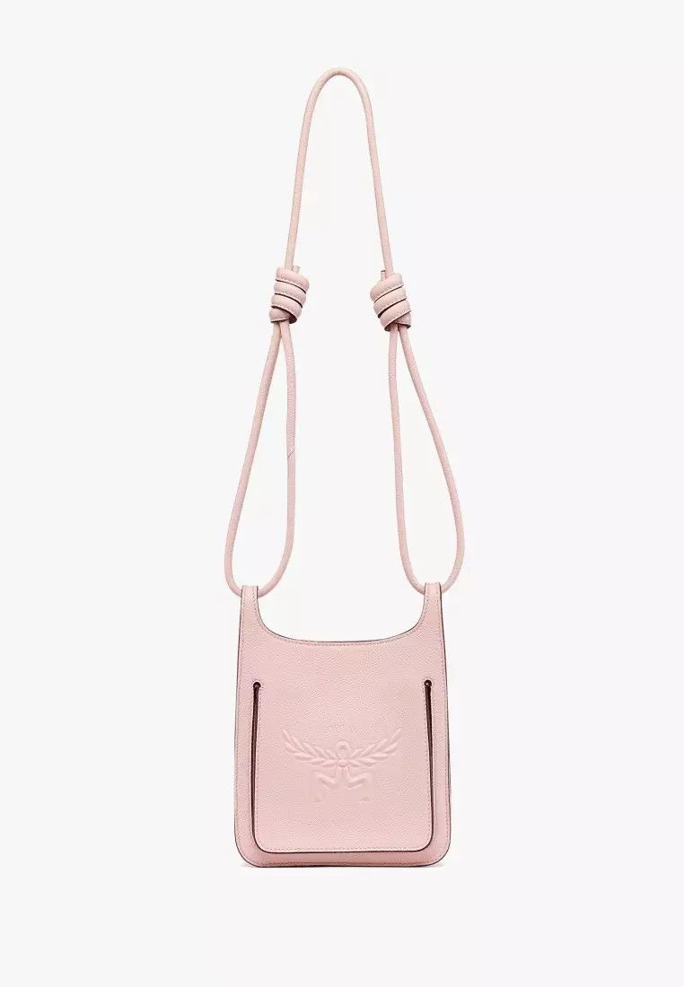 MCM o1mt1gz0125 Size: OS / Hobo Mini Bag in Light Pink Size ONE SIZE - 1 Thumbnail