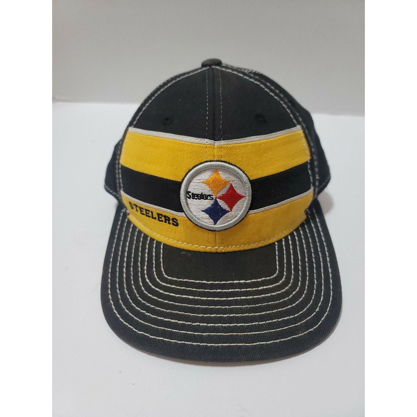 Reebok Pittsburgh Steelers Fitted Hat Reebok NFL Football FitMax Size ONE SIZE - 2 Thumbnail