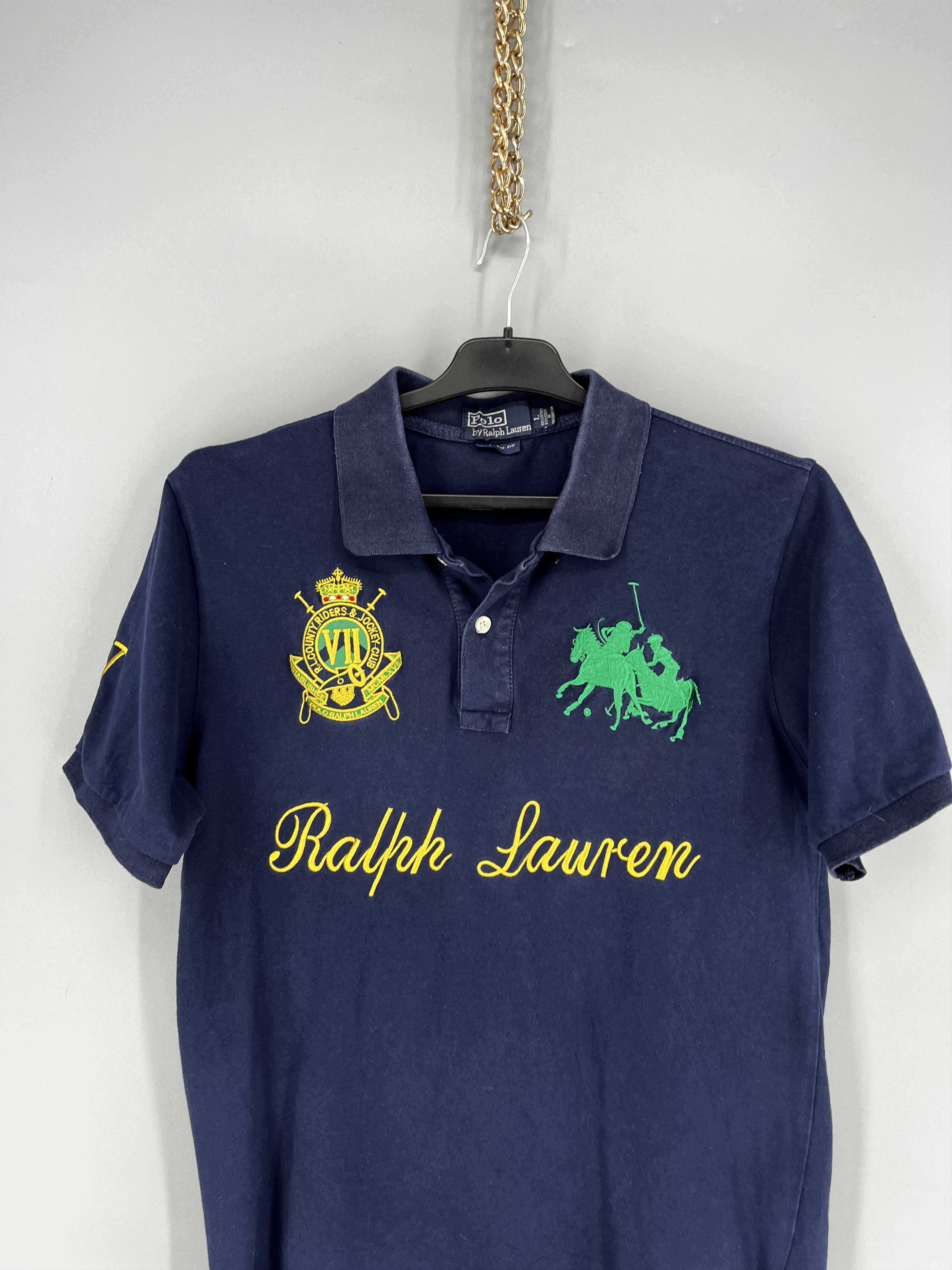 Polo Ralph Lauren Vintage Polo By Ralph Lauren Chief Keef Custom Fit Polo Size US L / EU 52-54 / 3 - 6 Thumbnail