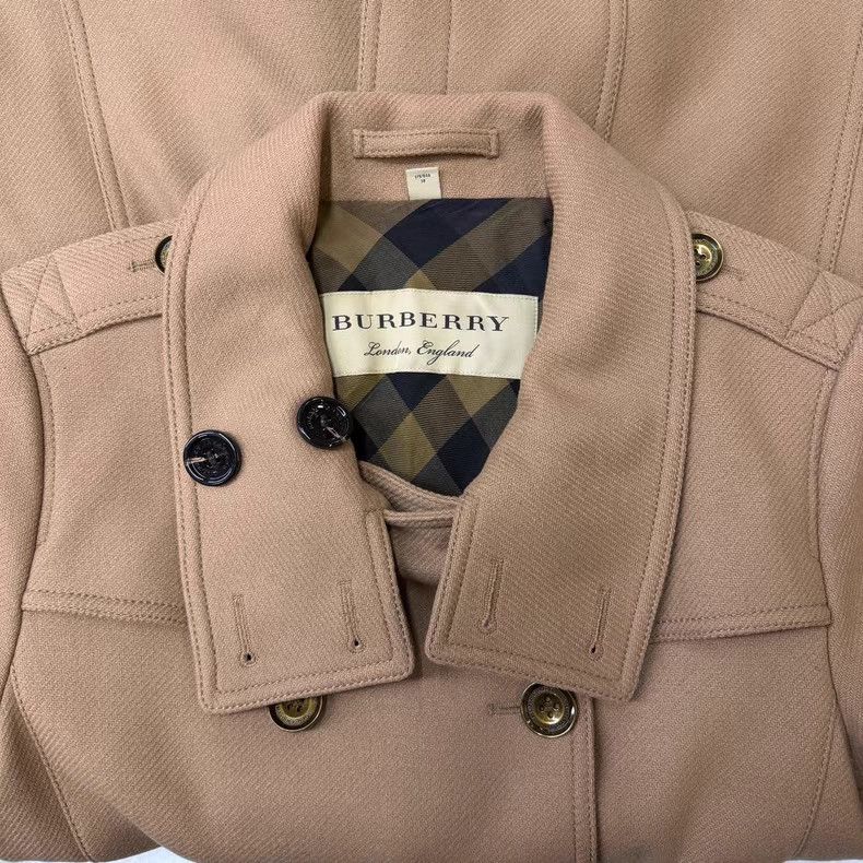 Burberry Burberry Camel Wool Coat Q10 Size XS / US 0-2 / IT 36-38 - 3 Thumbnail