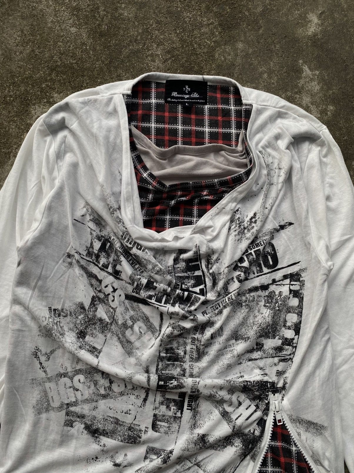 If Six Was Nine BERNINGS SHO PUNK GOTHIC TRIPLE LAYERED Size US L / EU 52-54 / 3 - 2 Thumbnail