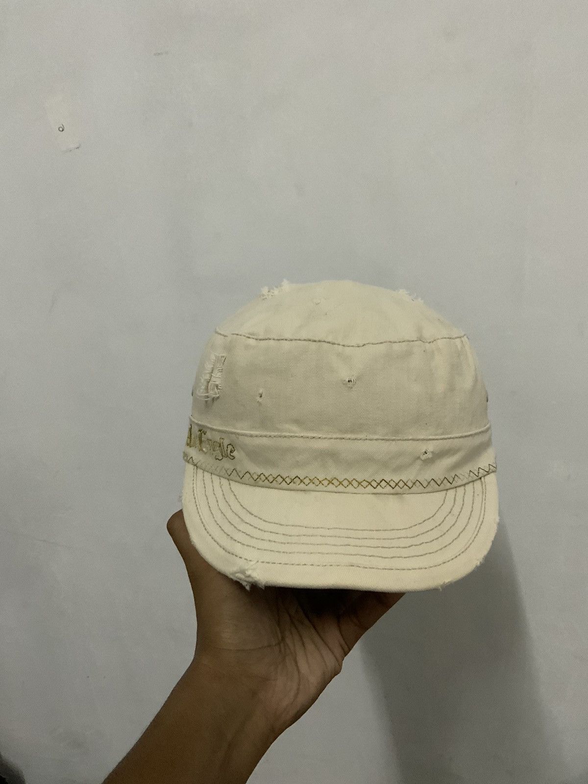 Japanese Brand Distressed Patrol Snapback Hat Size ONE SIZE - 5 Thumbnail