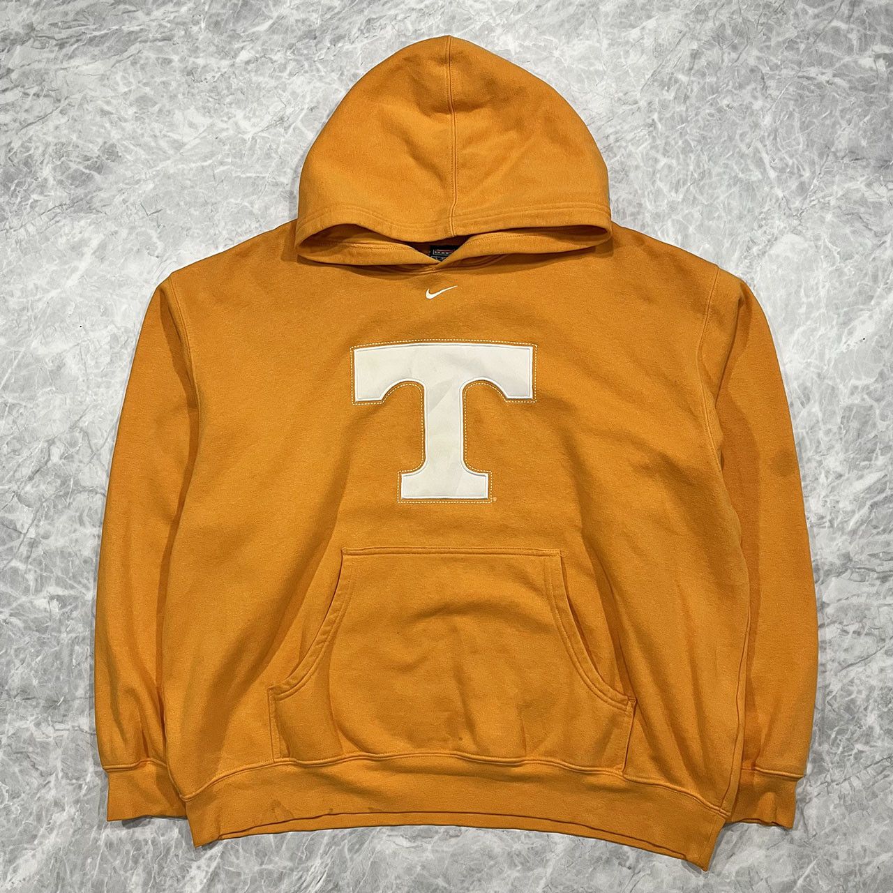 image of NCAA x Nike 90's Tennessee Volunteers Nike Small Center Swoosh Hoodie in Orange, Men's (Size XL)