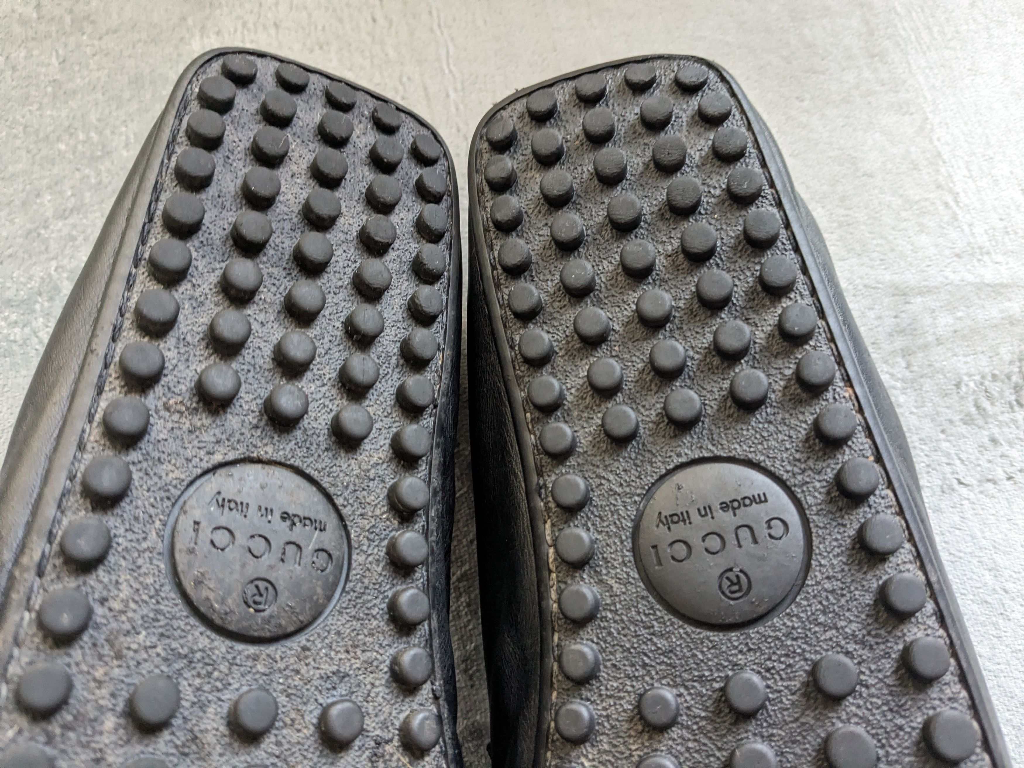 Gucci Gucci Horsebit Driving Loafers Black Leather 9.5 Italy Size US 9.5 / EU 42-43 - 15 Thumbnail