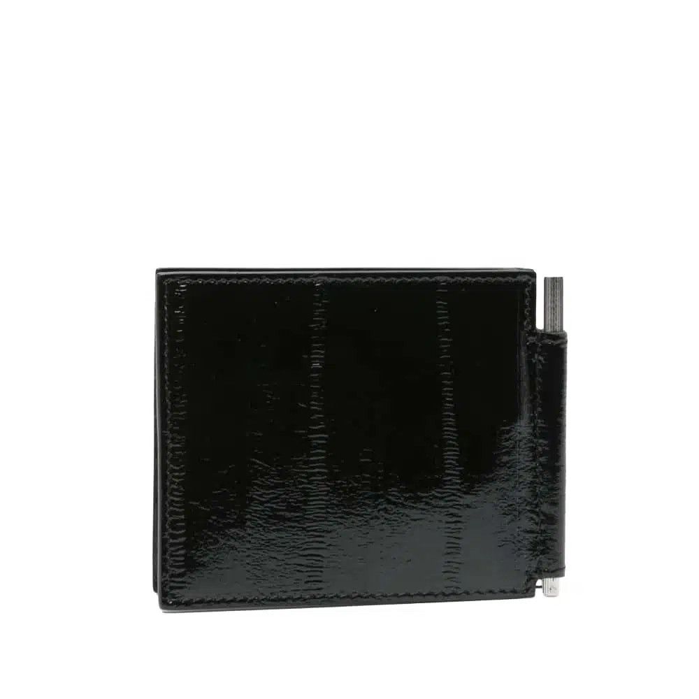 Tom Ford o1loc1c0426 YM231 Size: OS / Patent Leather Wallet in Black Size ONE SIZE - 3 Thumbnail